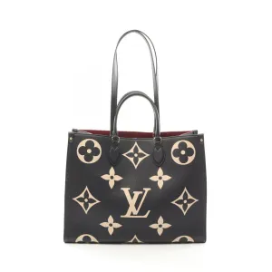 Louis Vuitton  Noir Monogram Empreinte Tote Bag (Pre-Owned)