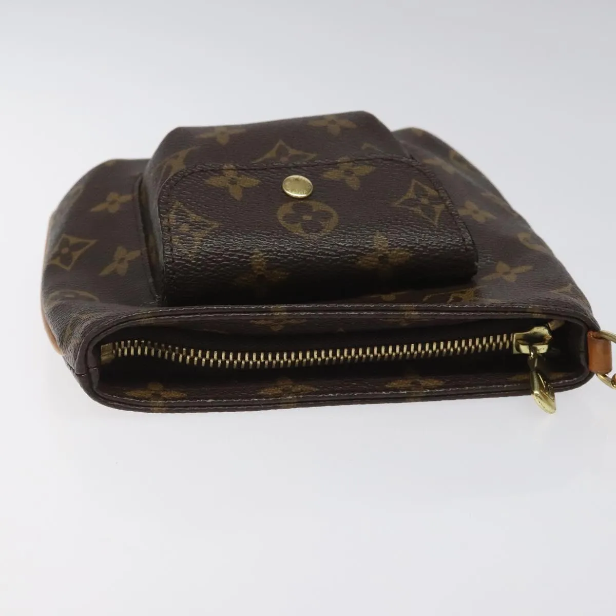Louis Vuitton Partition Canvas Clutch Bag (Pre-Owned)