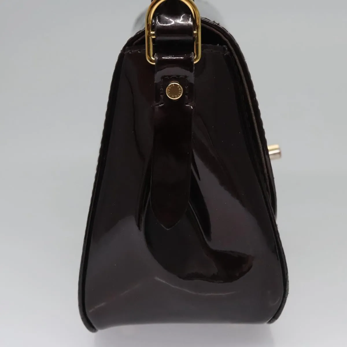 Louis Vuitton Pasadena Patent Leather Handbag (Pre-Owned)