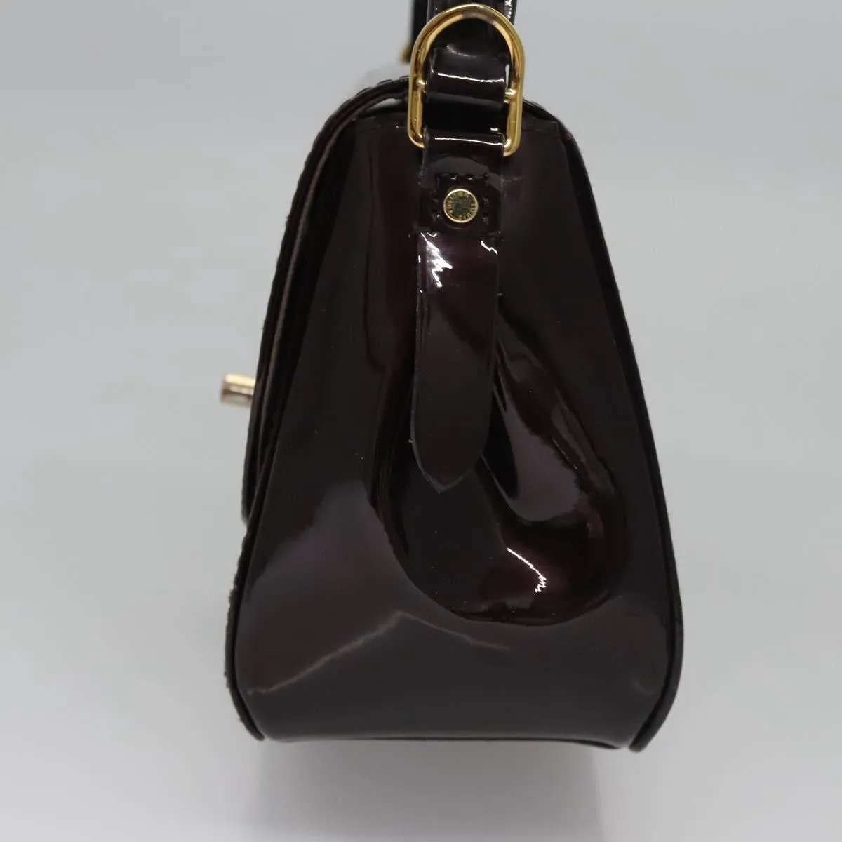 Louis Vuitton Pasadena Patent Leather Handbag (Pre-Owned)