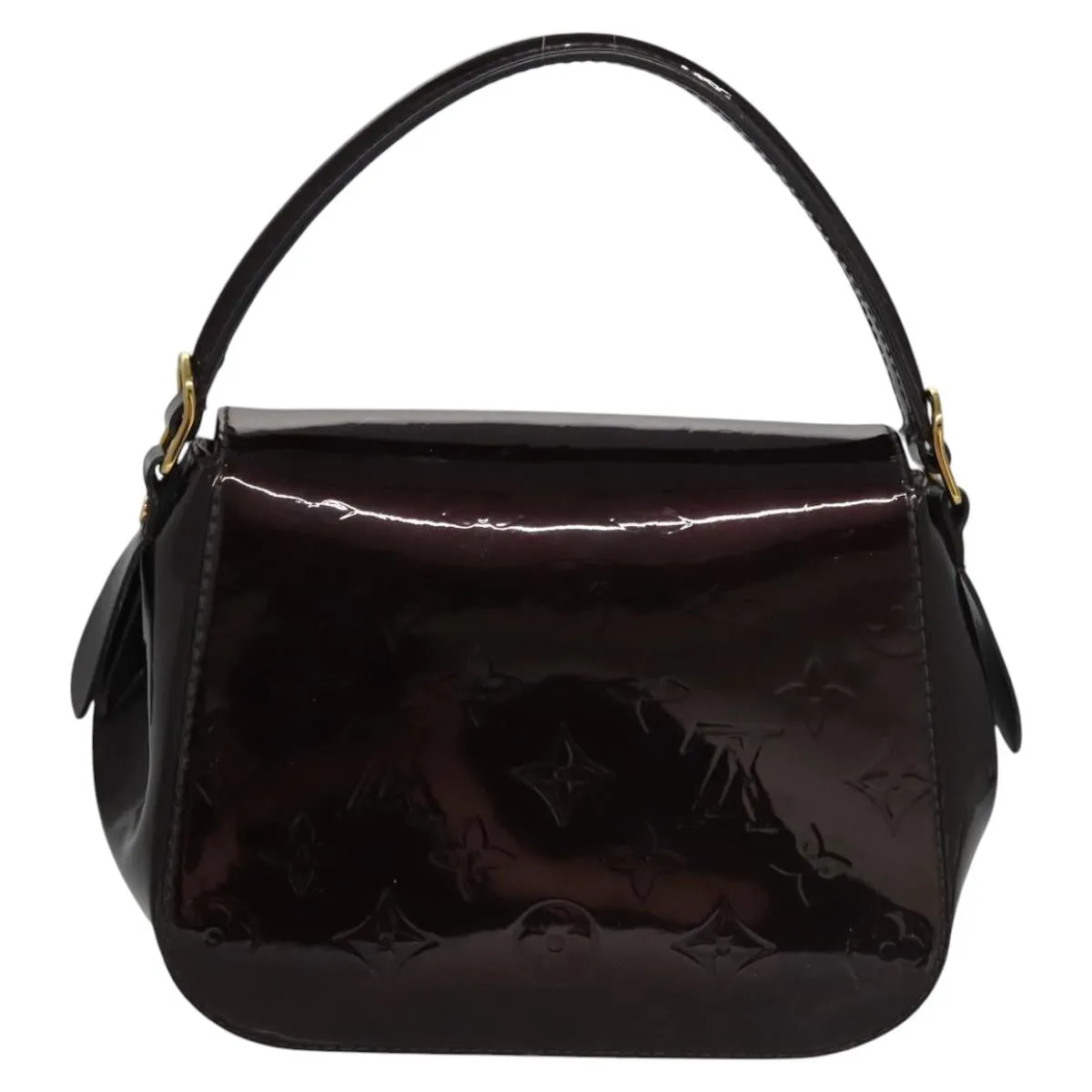 Louis Vuitton Pasadena Patent Leather Handbag (Pre-Owned)