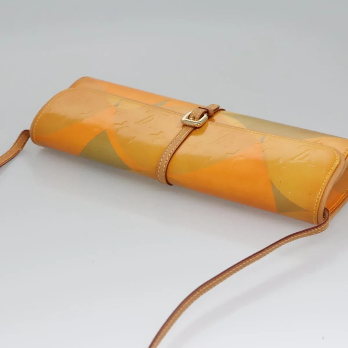 Louis Vuitton Patent Leather Clutch Bag (Pre-Owned)