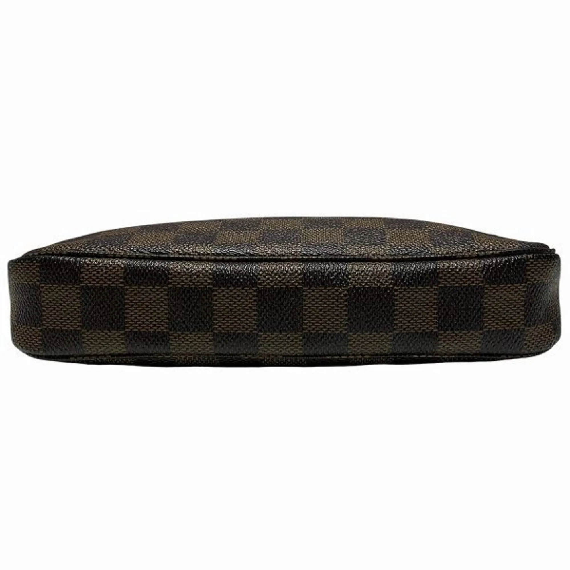 Louis Vuitton Pochette Accessoire Canvas Clutch Bag (Pre-Owned)