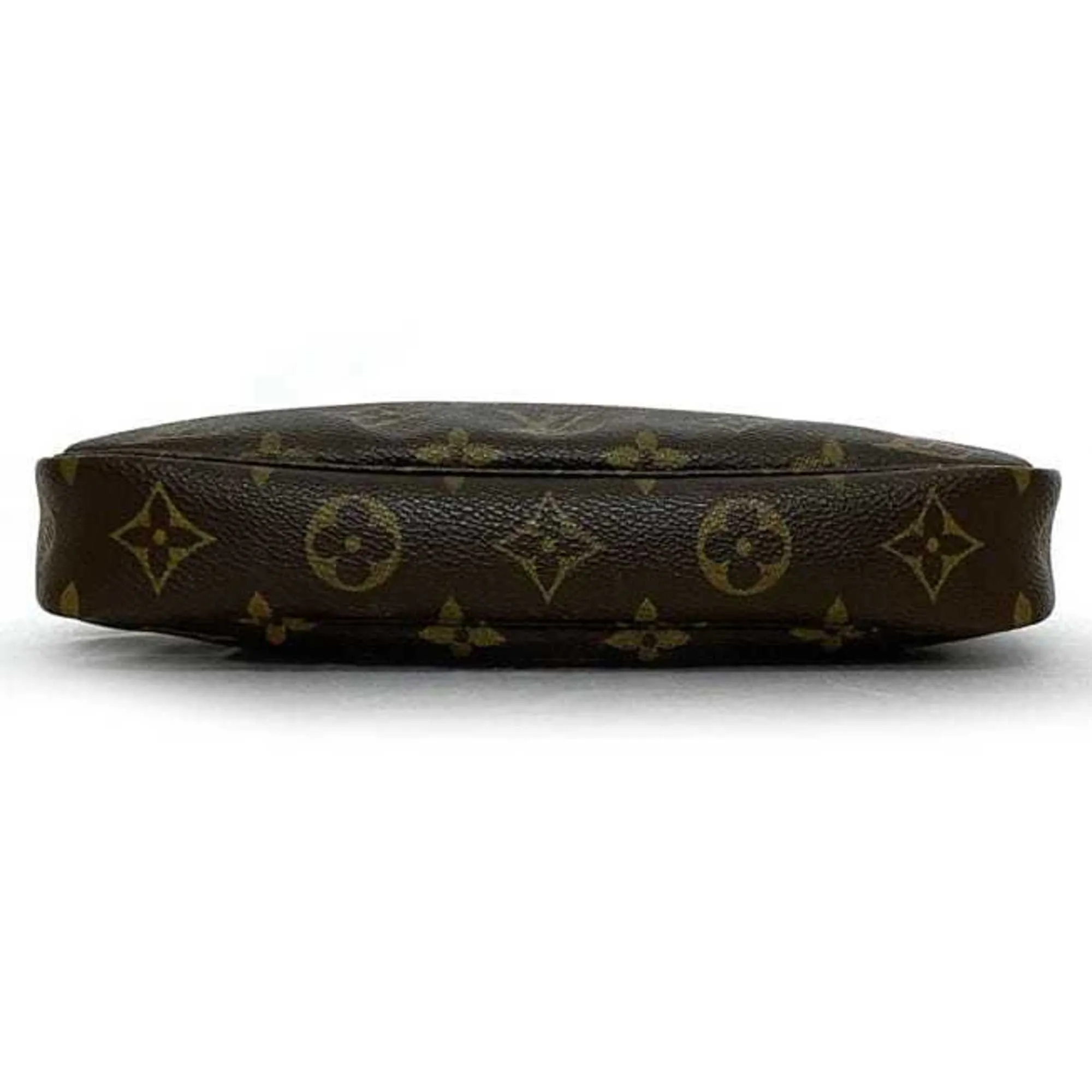 Louis Vuitton Pochette Accessoire Canvas Clutch Bag (Pre-Owned)