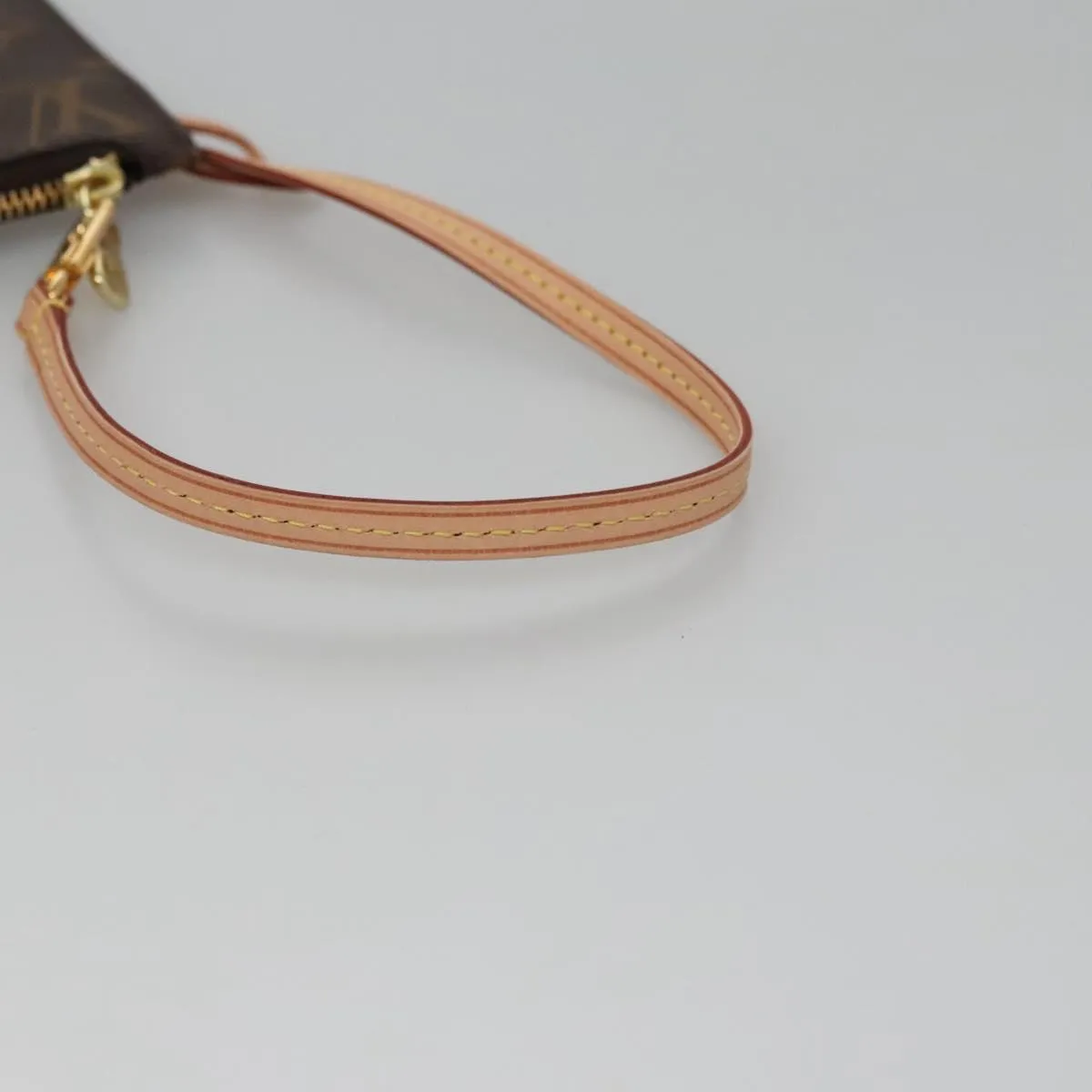 Louis Vuitton Pochette Accessoire Canvas Clutch Bag (Pre-Owned)