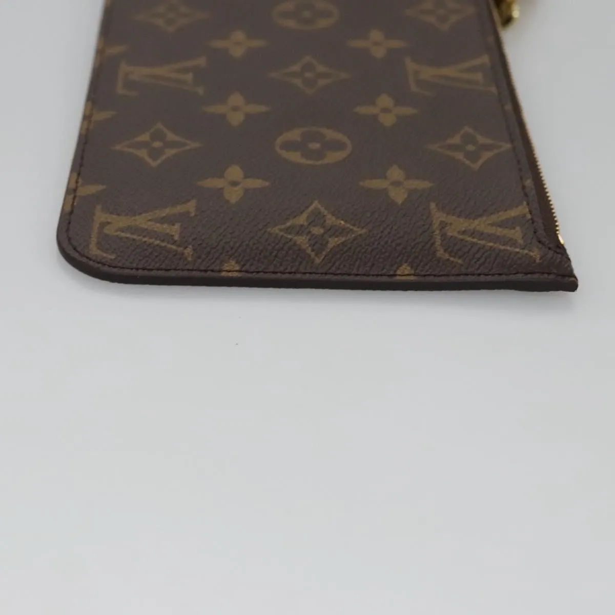 Louis Vuitton Pochette Accessoire Canvas Clutch Bag (Pre-Owned)
