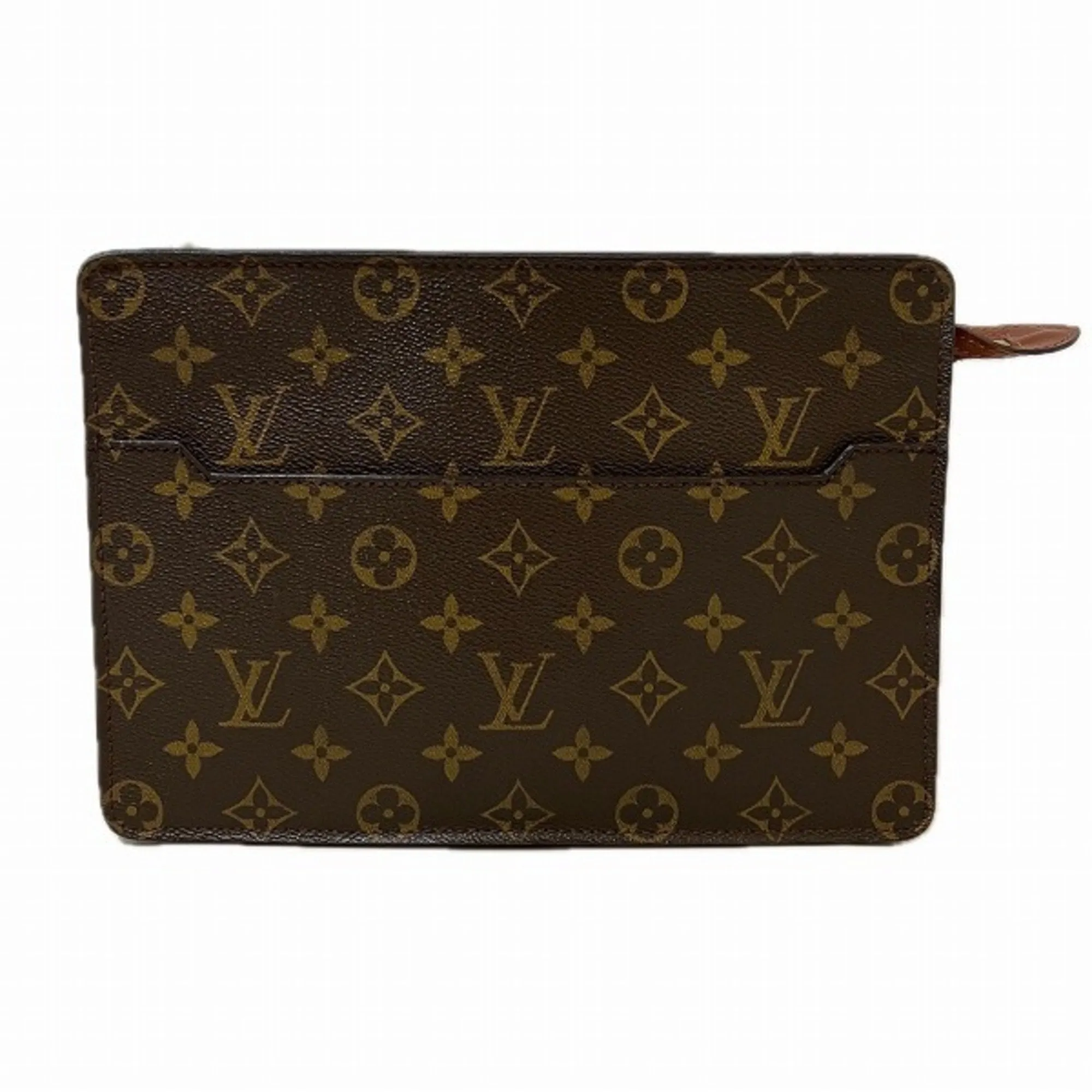 Louis Vuitton Pochette Homme Canvas Clutch Bag (Pre-Owned)