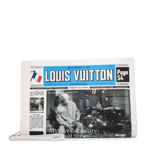 Louis Vuitton Pochette Leather Clutch Bag (Pre-Owned)