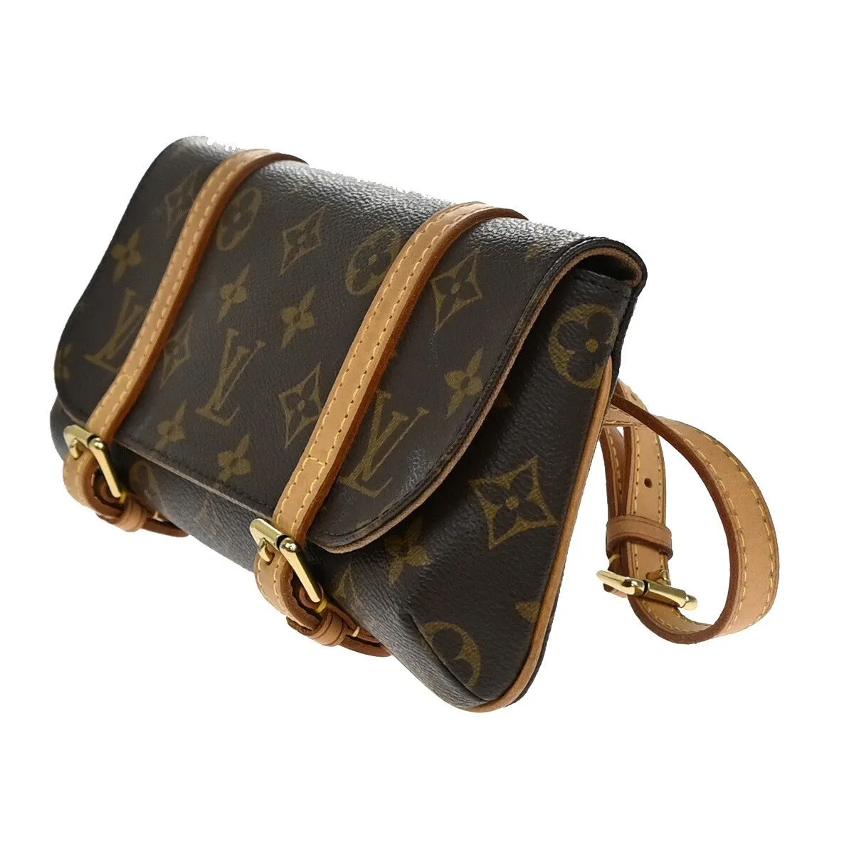 Louis Vuitton Pochette Marelle Canvas Clutch Bag (Pre-Owned)