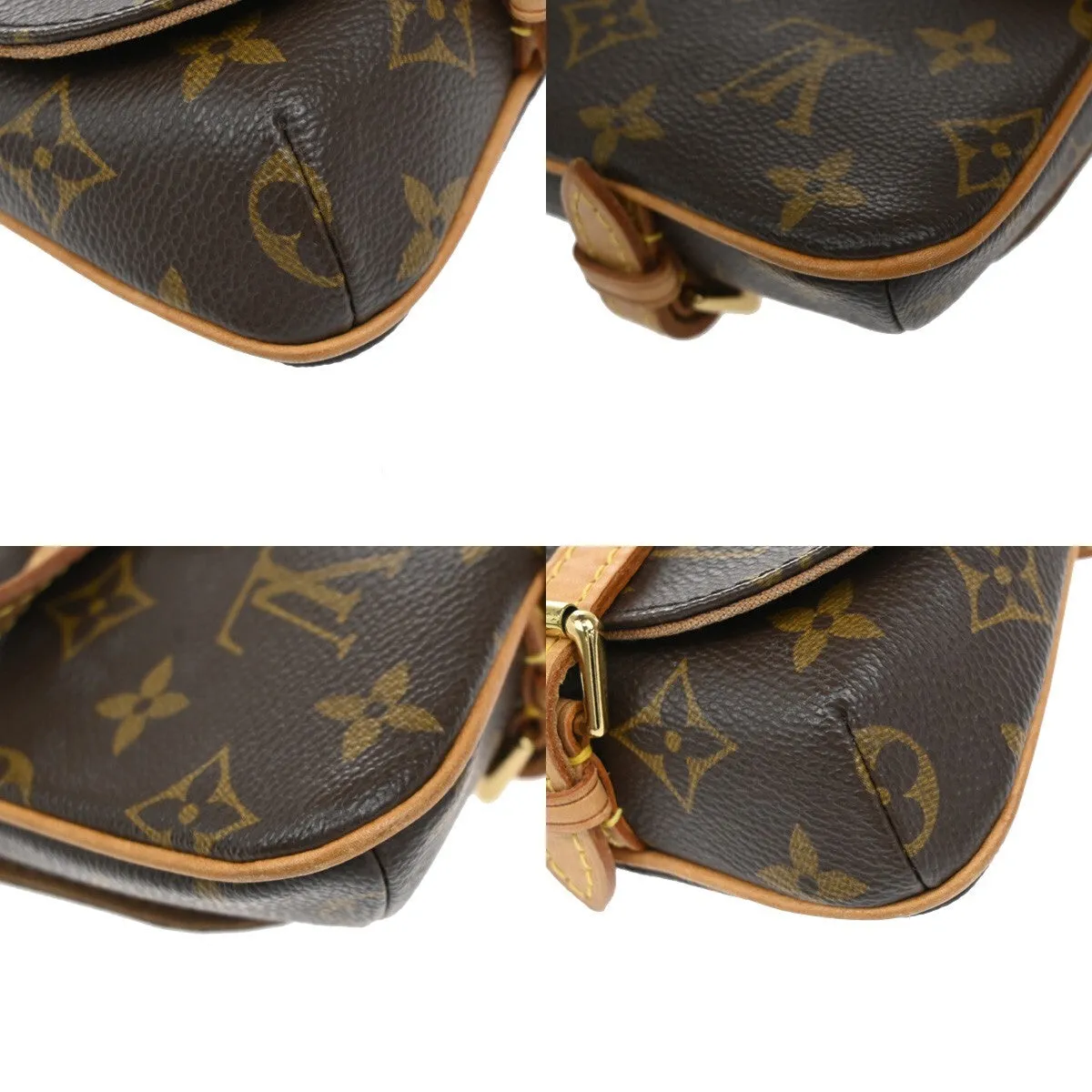 Louis Vuitton Pochette Marelle Canvas Clutch Bag (Pre-Owned)