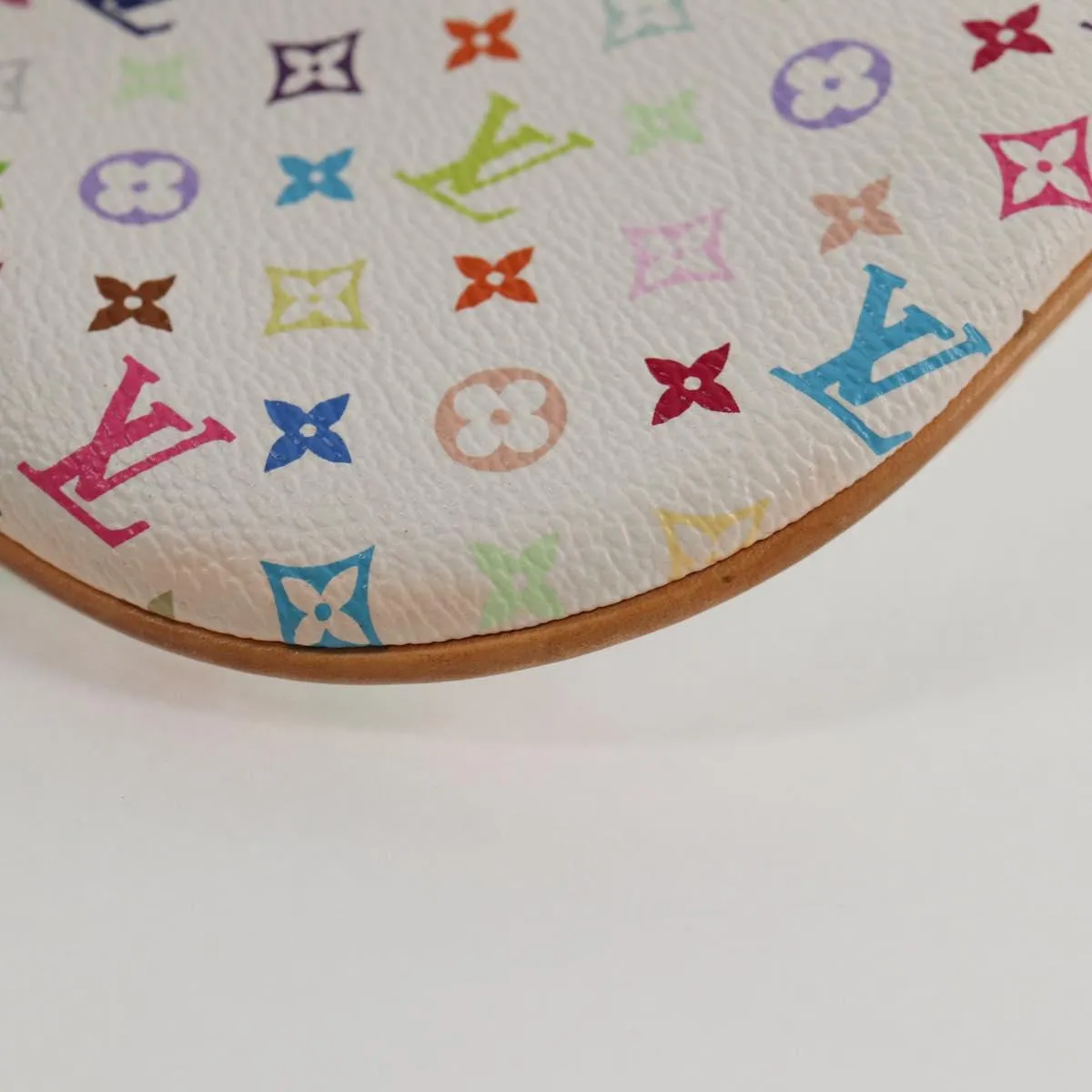 Louis Vuitton Pochette Plat Canvas Clutch Bag (Pre-Owned)