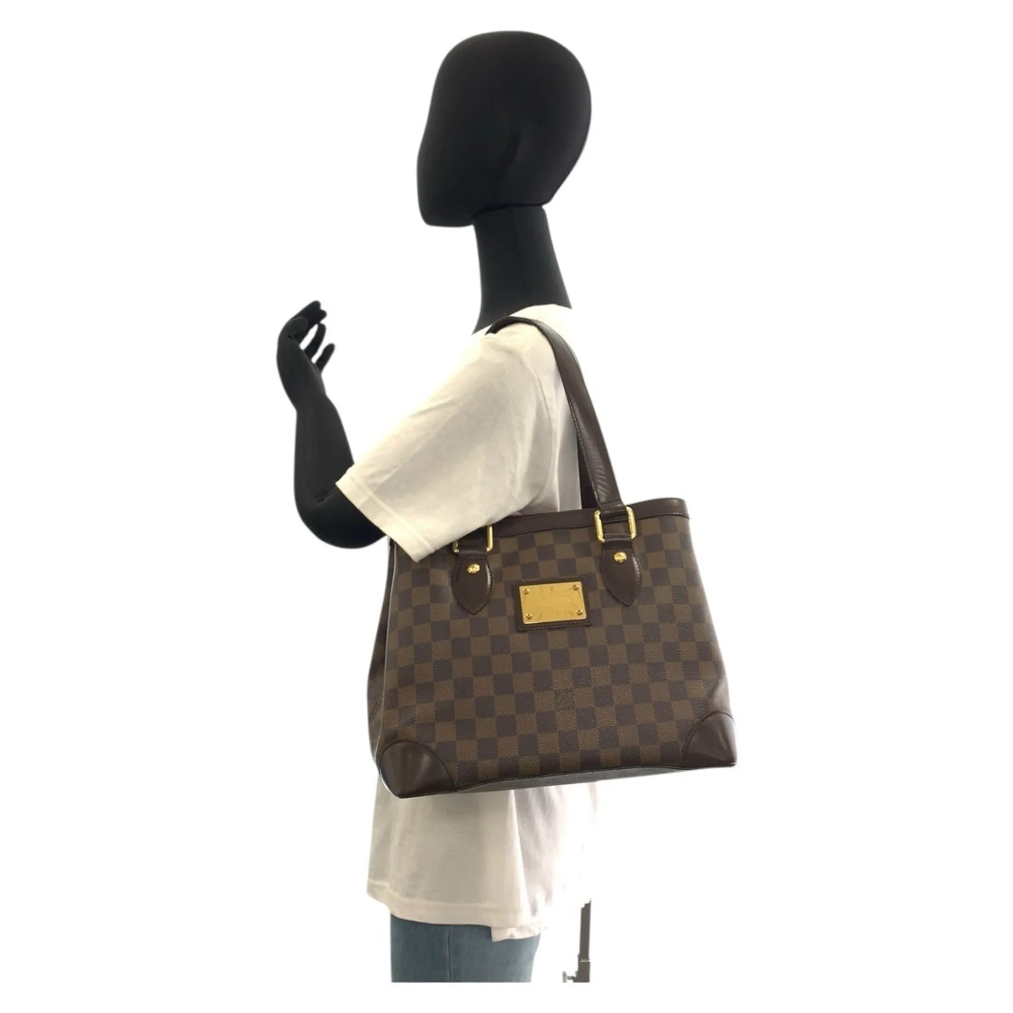 Louis Vuitton Pvc Leather Shoulder Bag Tote Bag (Pre-Owned)