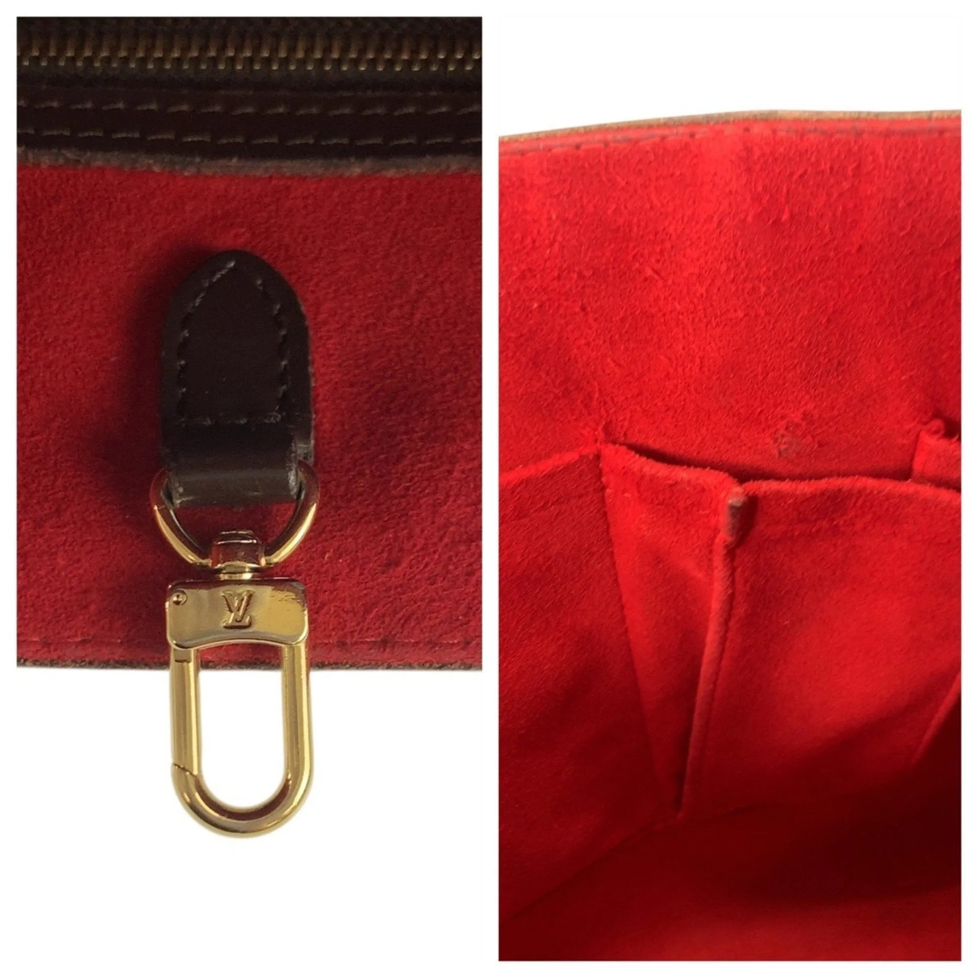 Louis Vuitton Pvc Leather Shoulder Bag Tote Bag (Pre-Owned)