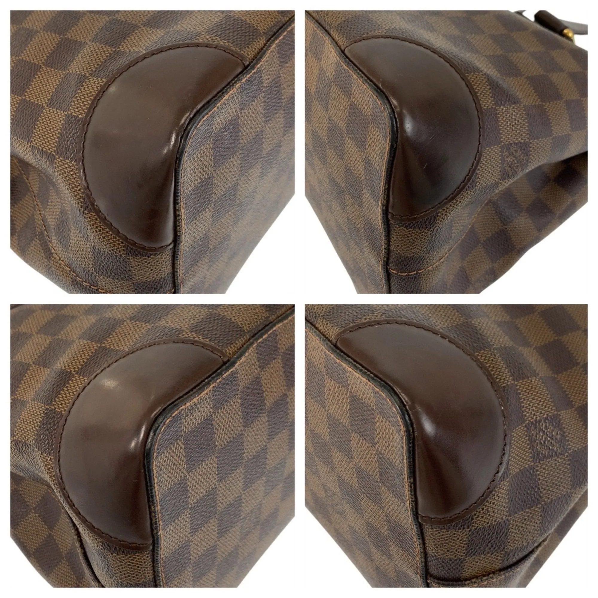 Louis Vuitton Pvc Leather Shoulder Bag Tote Bag (Pre-Owned)