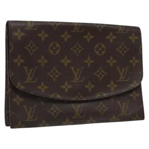 Louis Vuitton Rabat Canvas Clutch Bag (Pre-Owned)