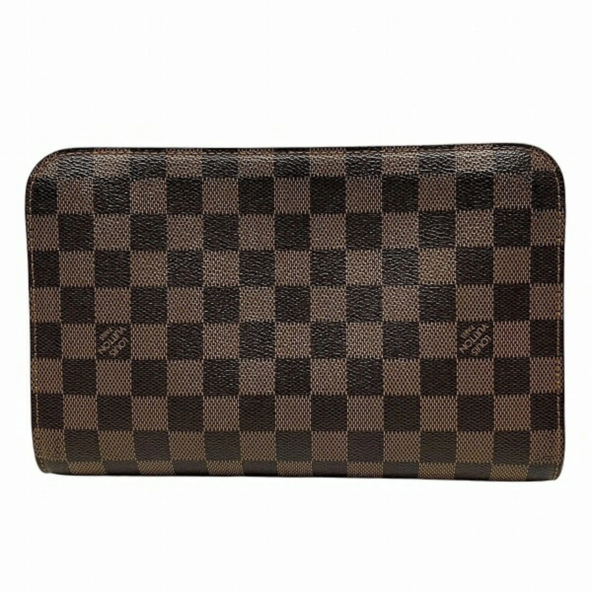 Louis Vuitton Saint Louis Canvas Clutch Bag (Pre-Owned)