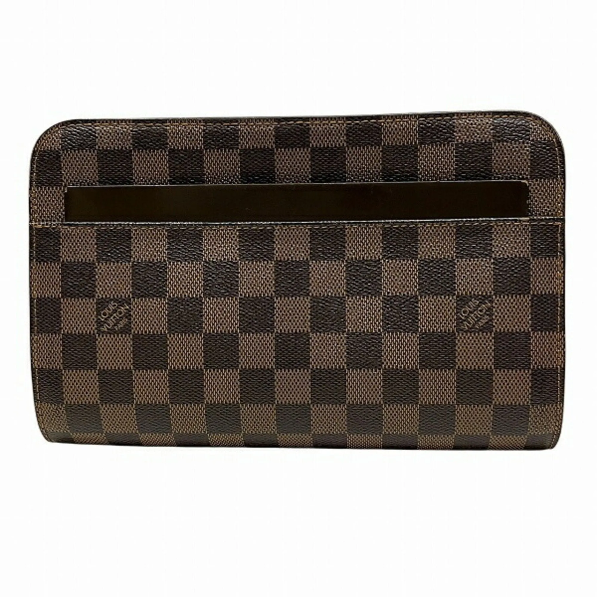 Louis Vuitton Saint Louis Canvas Clutch Bag (Pre-Owned)
