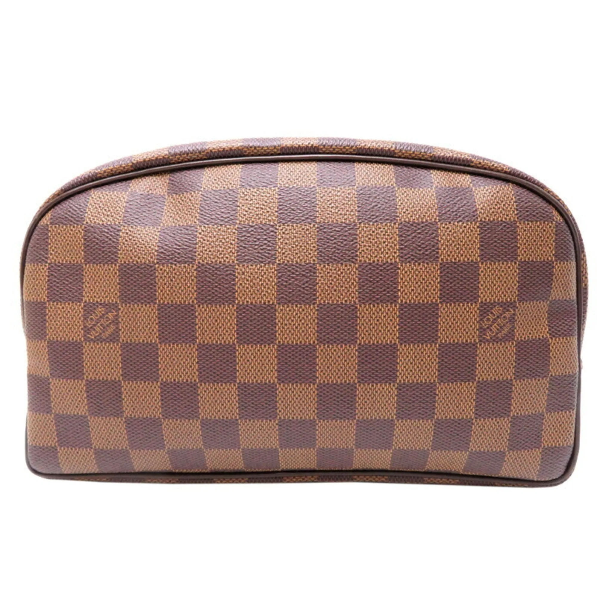Louis Vuitton Trousse De Toilette 25 Canvas Clutch Bag (Pre-Owned)