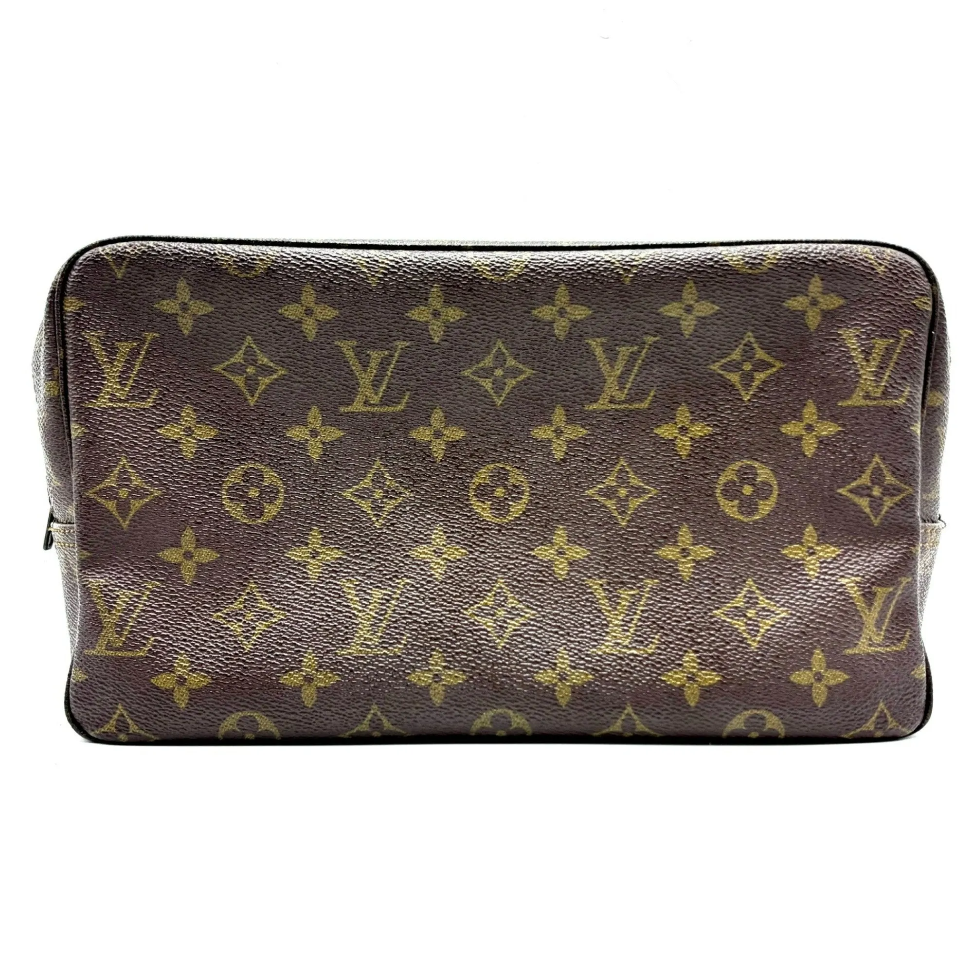Louis Vuitton Trousse De Toilette Canvas Clutch Bag (Pre-Owned)