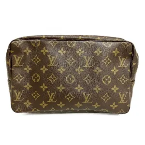 Louis Vuitton Trousse De Toilette Canvas Clutch Bag (Pre-Owned)