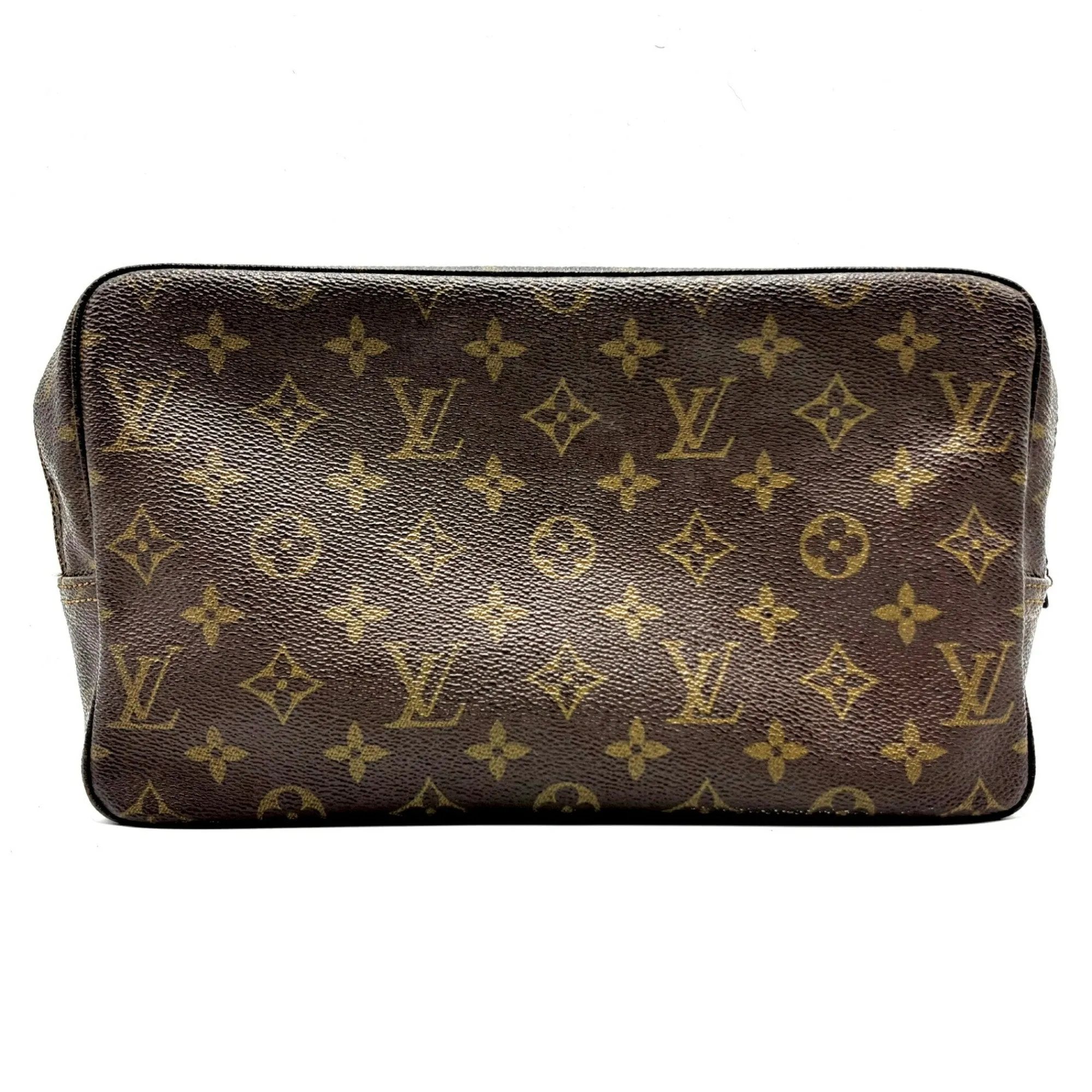 Louis Vuitton Trousse De Toilette Canvas Clutch Bag (Pre-Owned)
