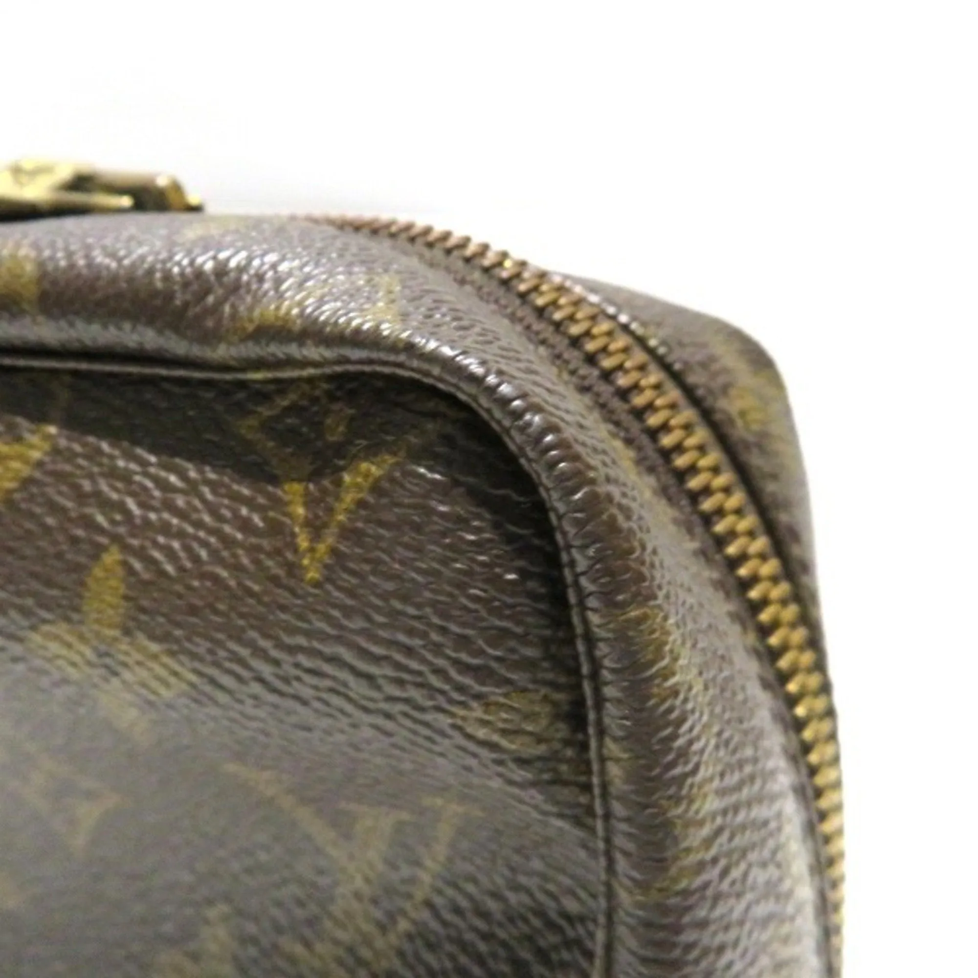 Louis Vuitton Trousse De Toilette Canvas Clutch Bag (Pre-Owned)