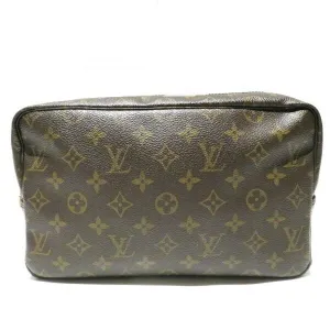 Louis Vuitton Trousse De Toilette Canvas Clutch Bag (Pre-Owned)