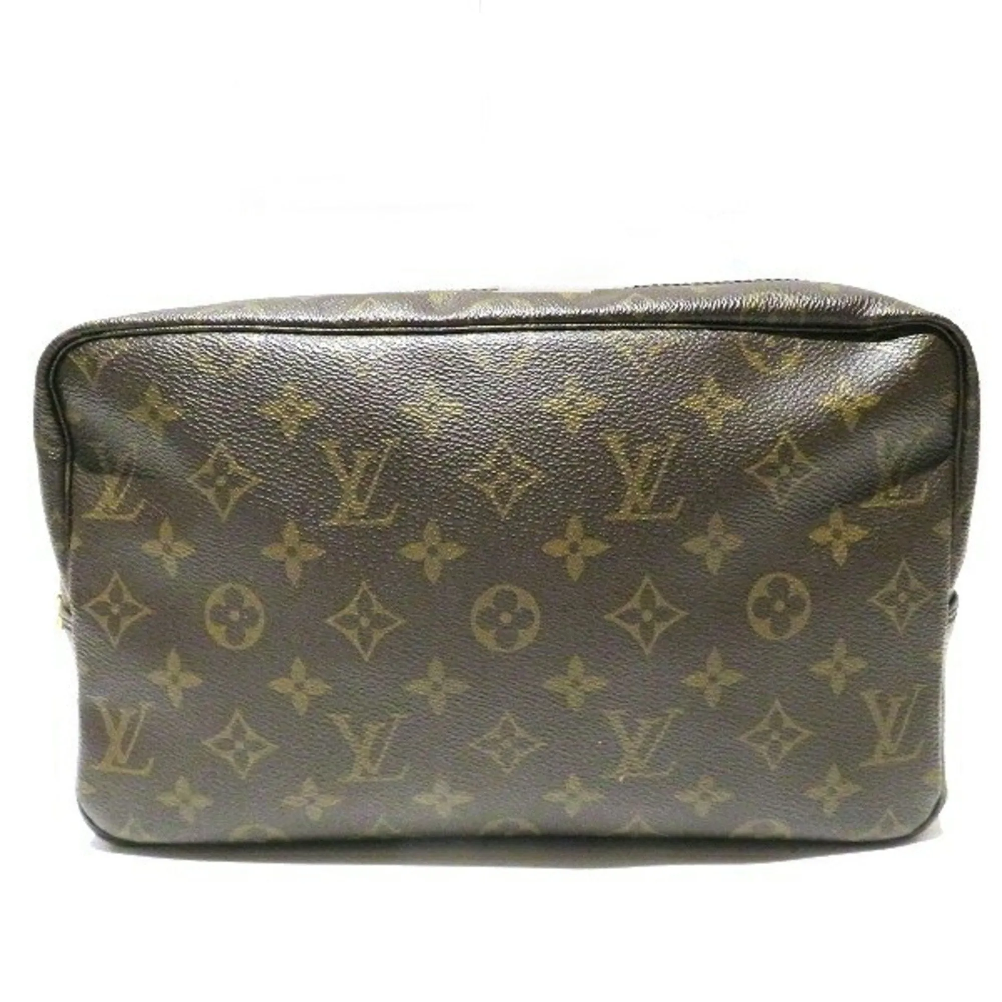 Louis Vuitton Trousse De Toilette Canvas Clutch Bag (Pre-Owned)