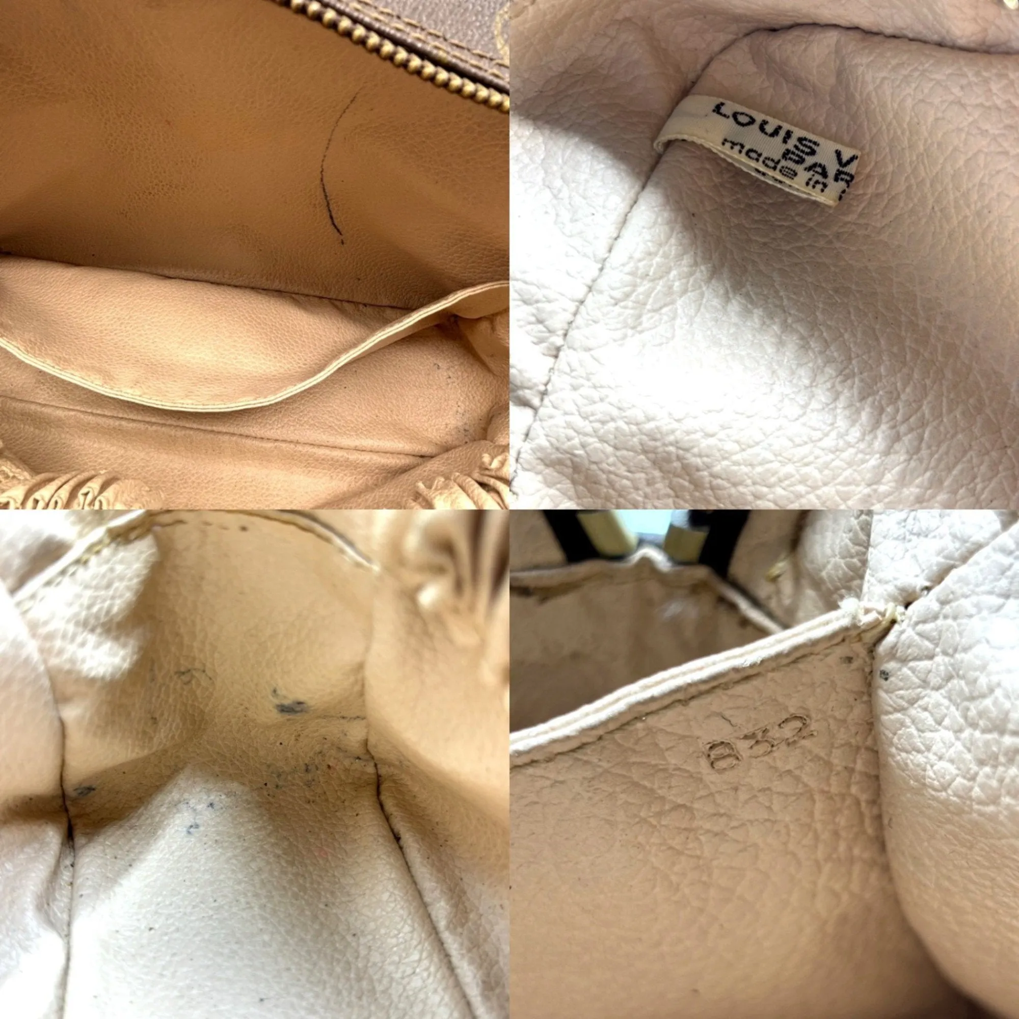 Louis Vuitton Trousse De Toilette Canvas Clutch Bag (Pre-Owned)