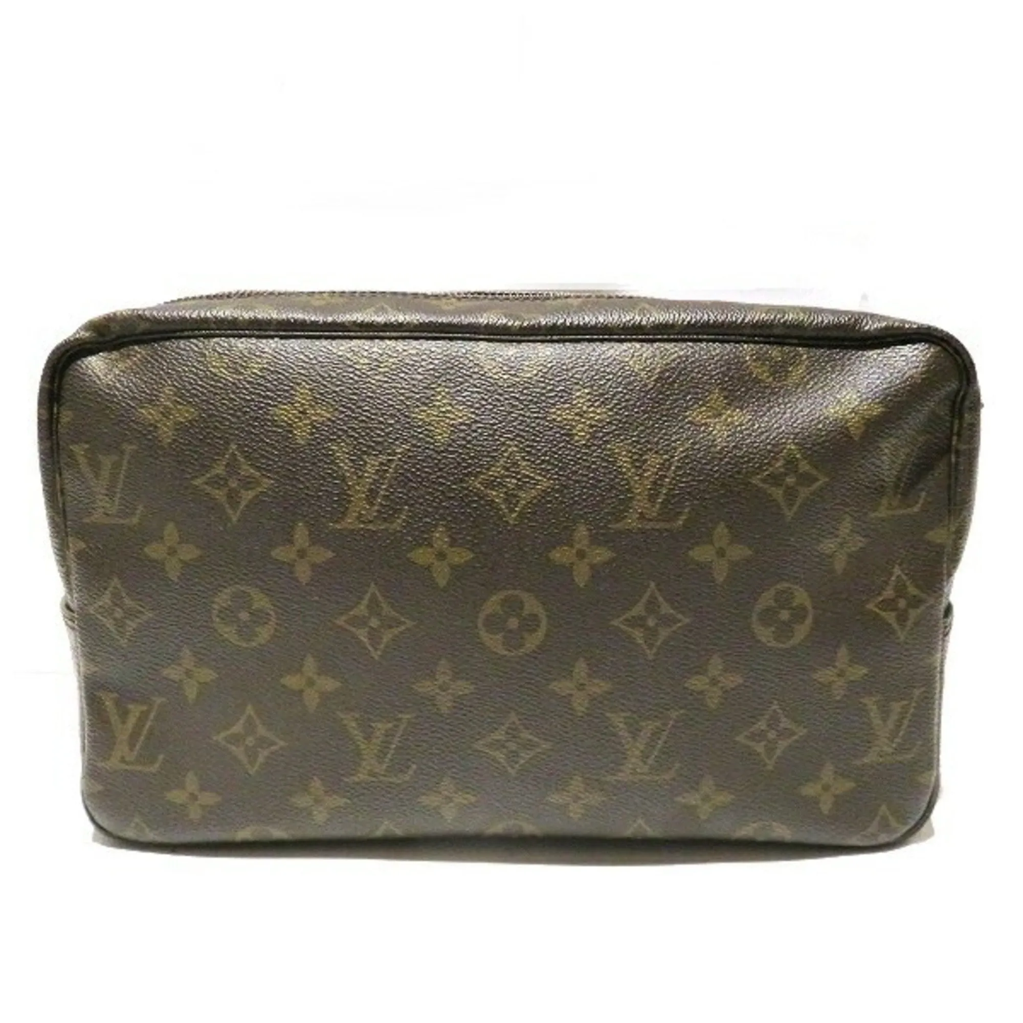 Louis Vuitton Trousse De Toilette Canvas Clutch Bag (Pre-Owned)