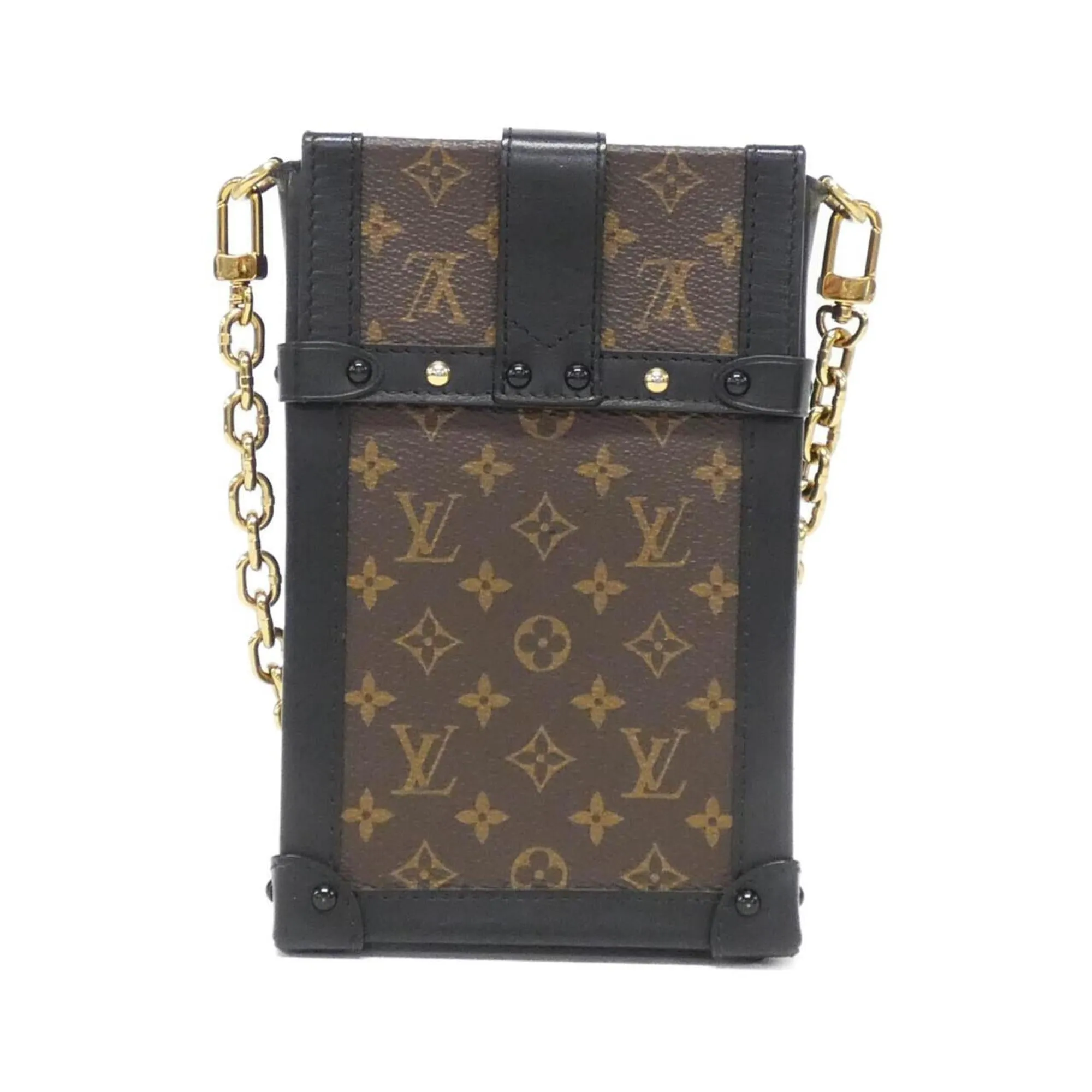 Louis Vuitton Trunk Canvas Clutch Bag (Pre-Owned)
