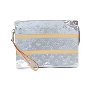 Louis Vuitton Trunk Patent Leather Clutch Bag (Pre-Owned)