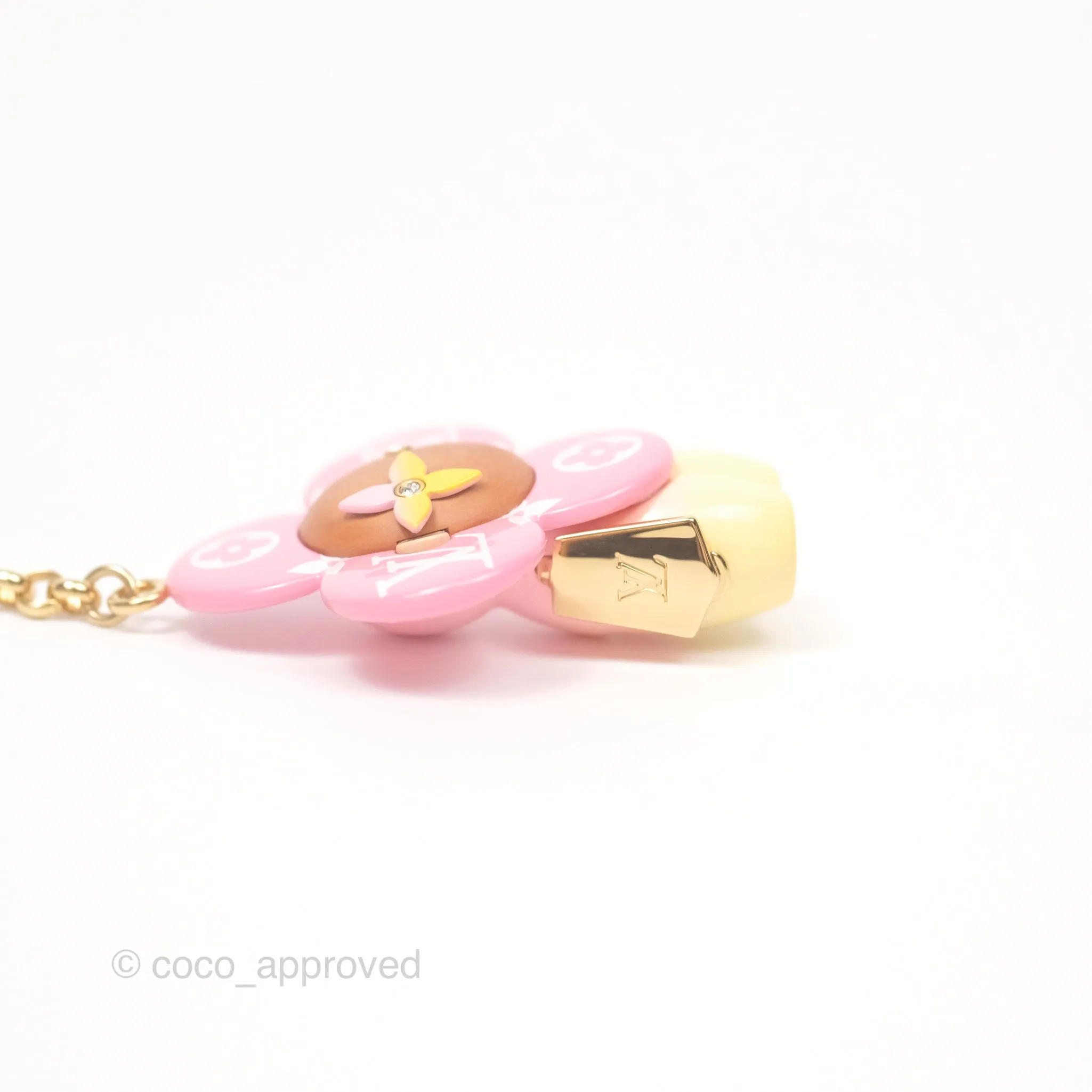 Louis Vuitton Vivienne Bag Charm Pink Monogram