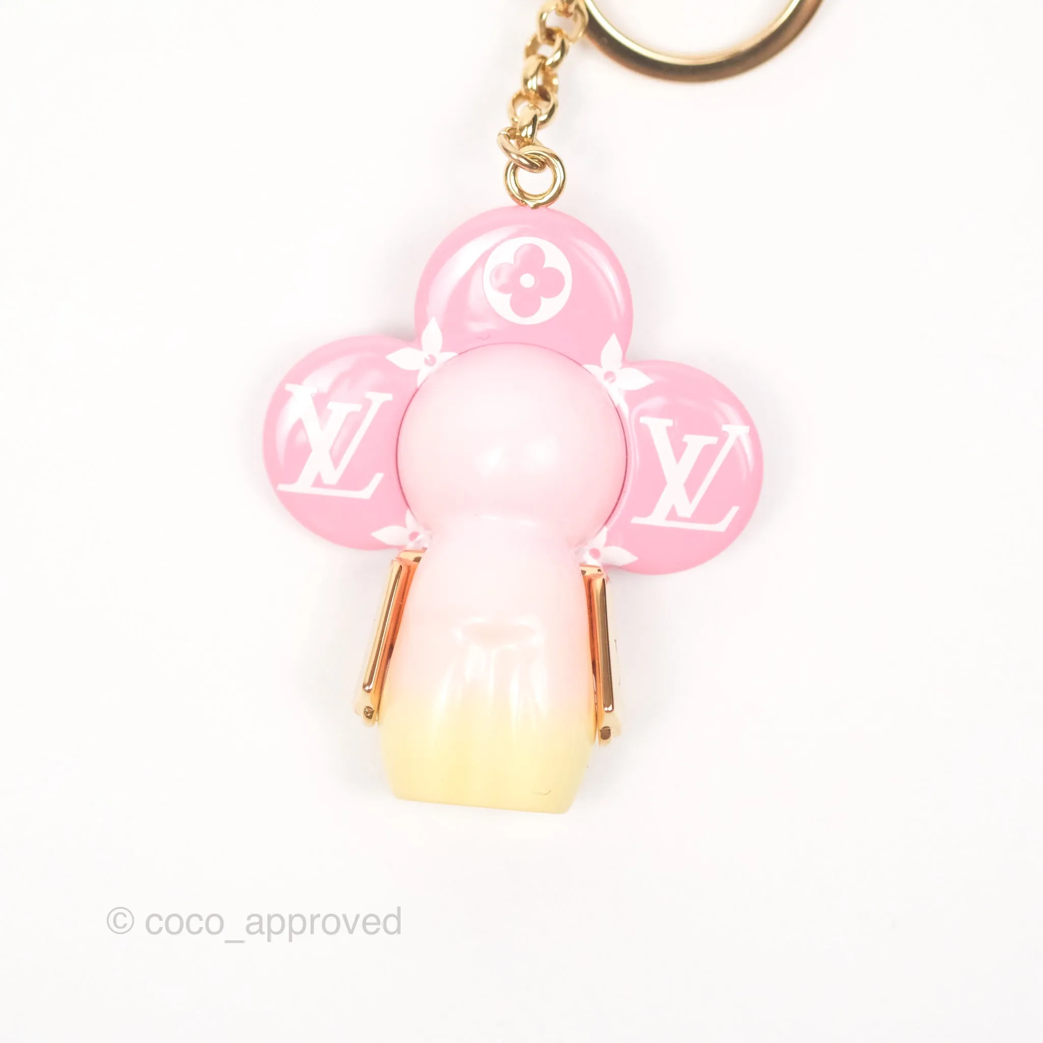 Louis Vuitton Vivienne Bag Charm Pink Monogram
