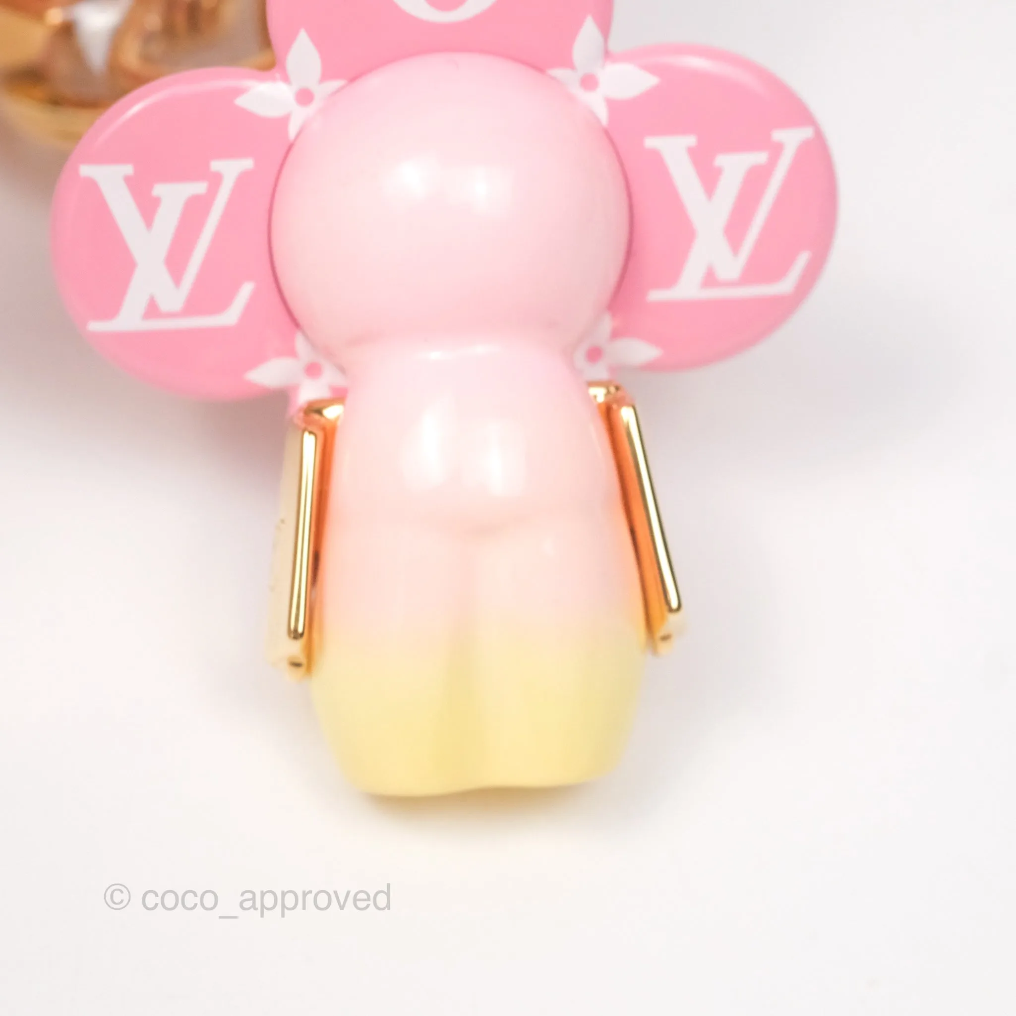 Louis Vuitton Vivienne Bag Charm Pink Monogram