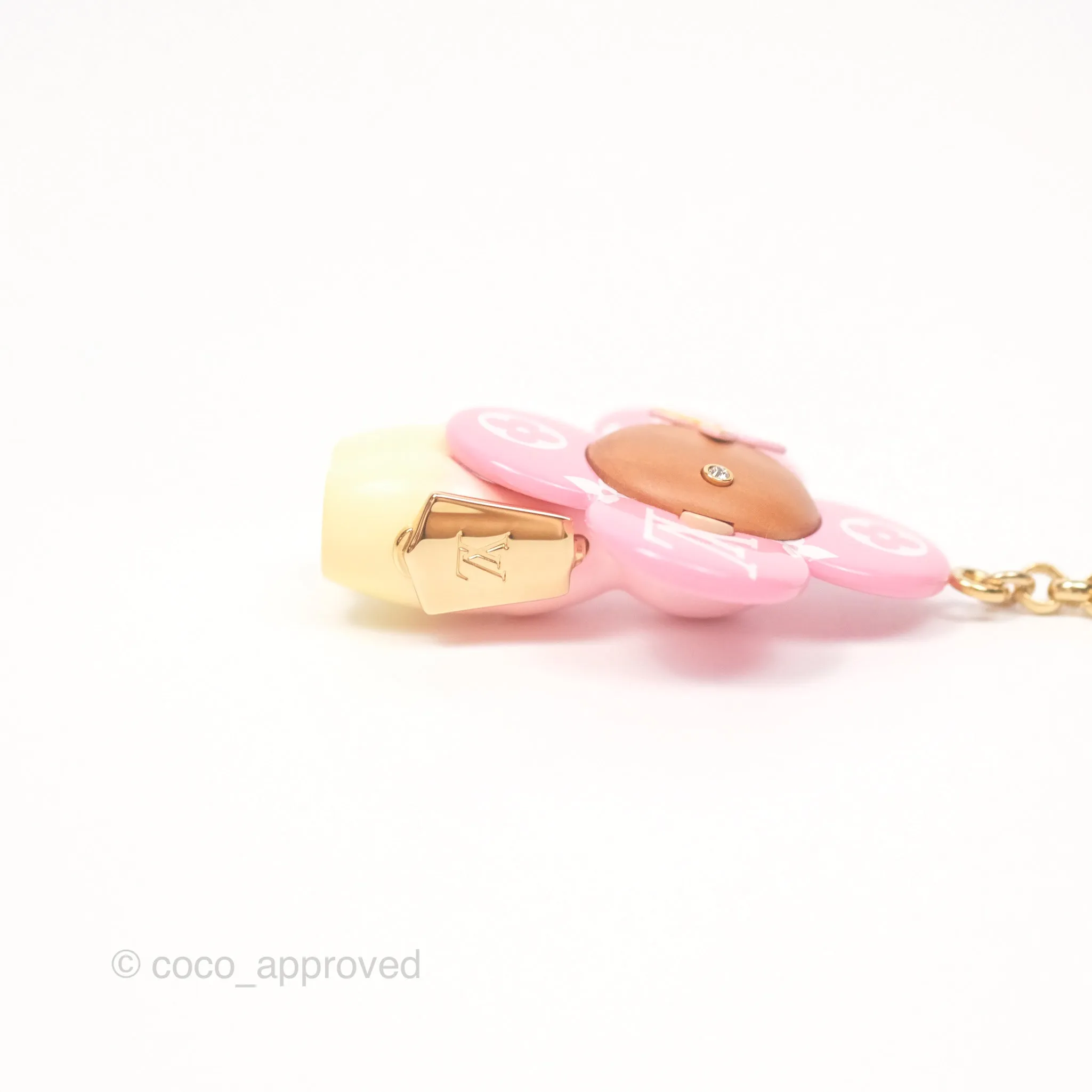 Louis Vuitton Vivienne Bag Charm Pink Monogram