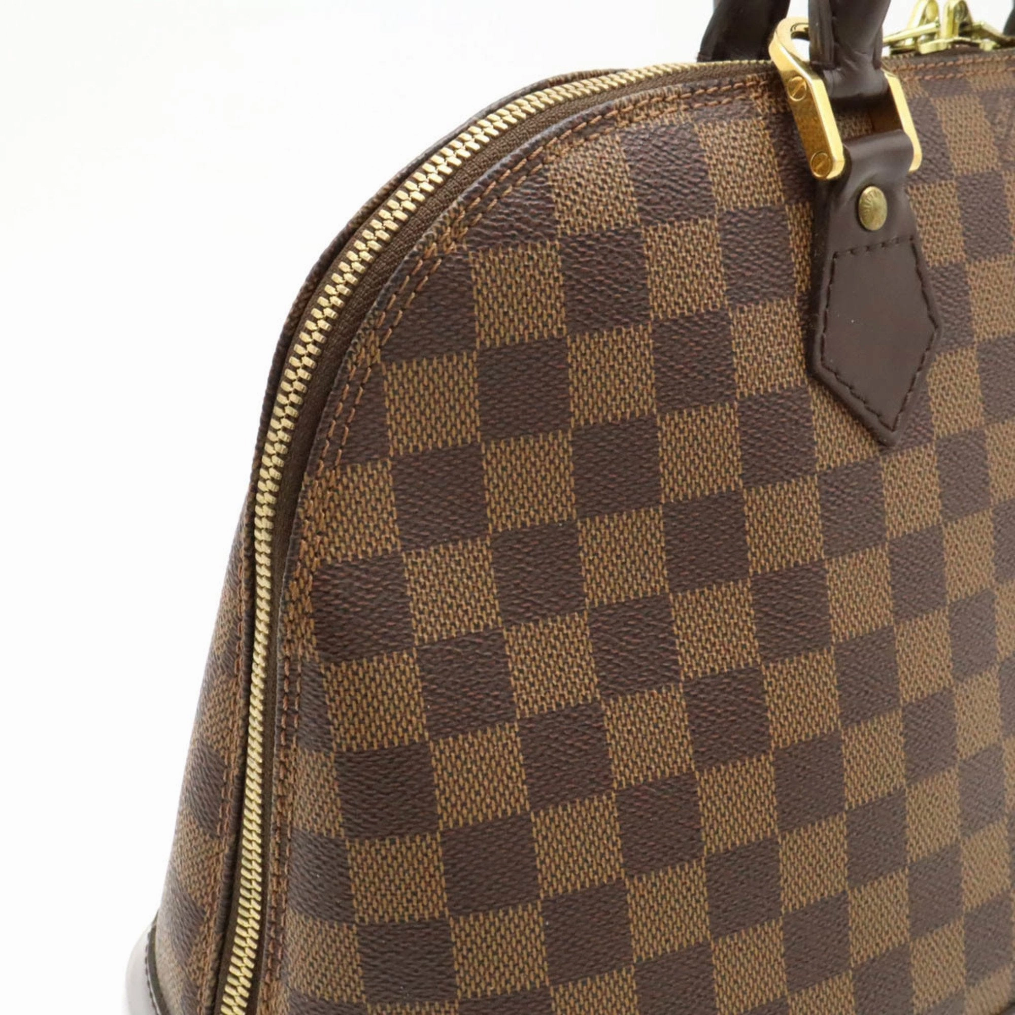 Louis Vuitton Alma Canvas Handbag (Pre-Owned)