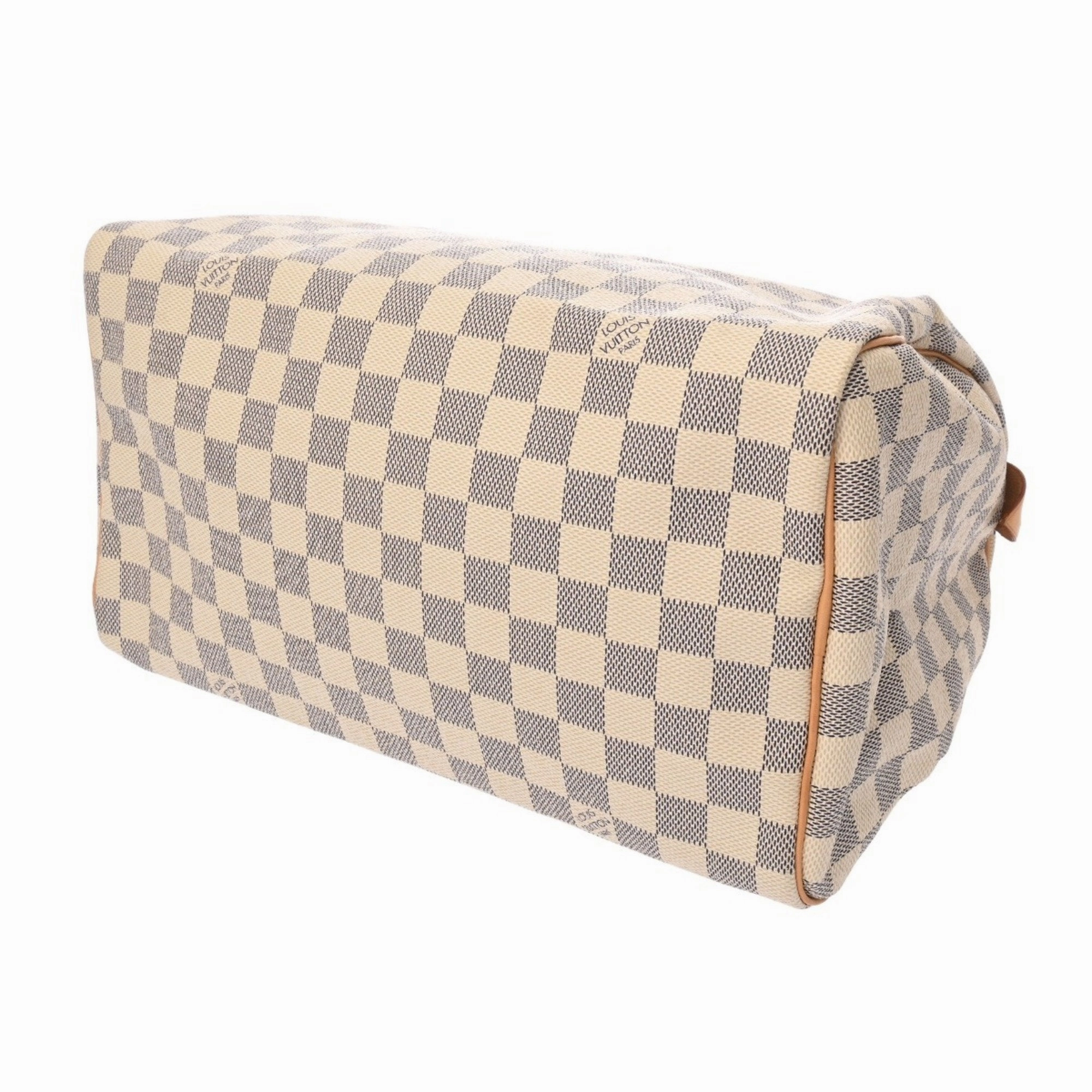Louis Vuitton  Damier Azur Canvas Handbag (Pre-Owned)