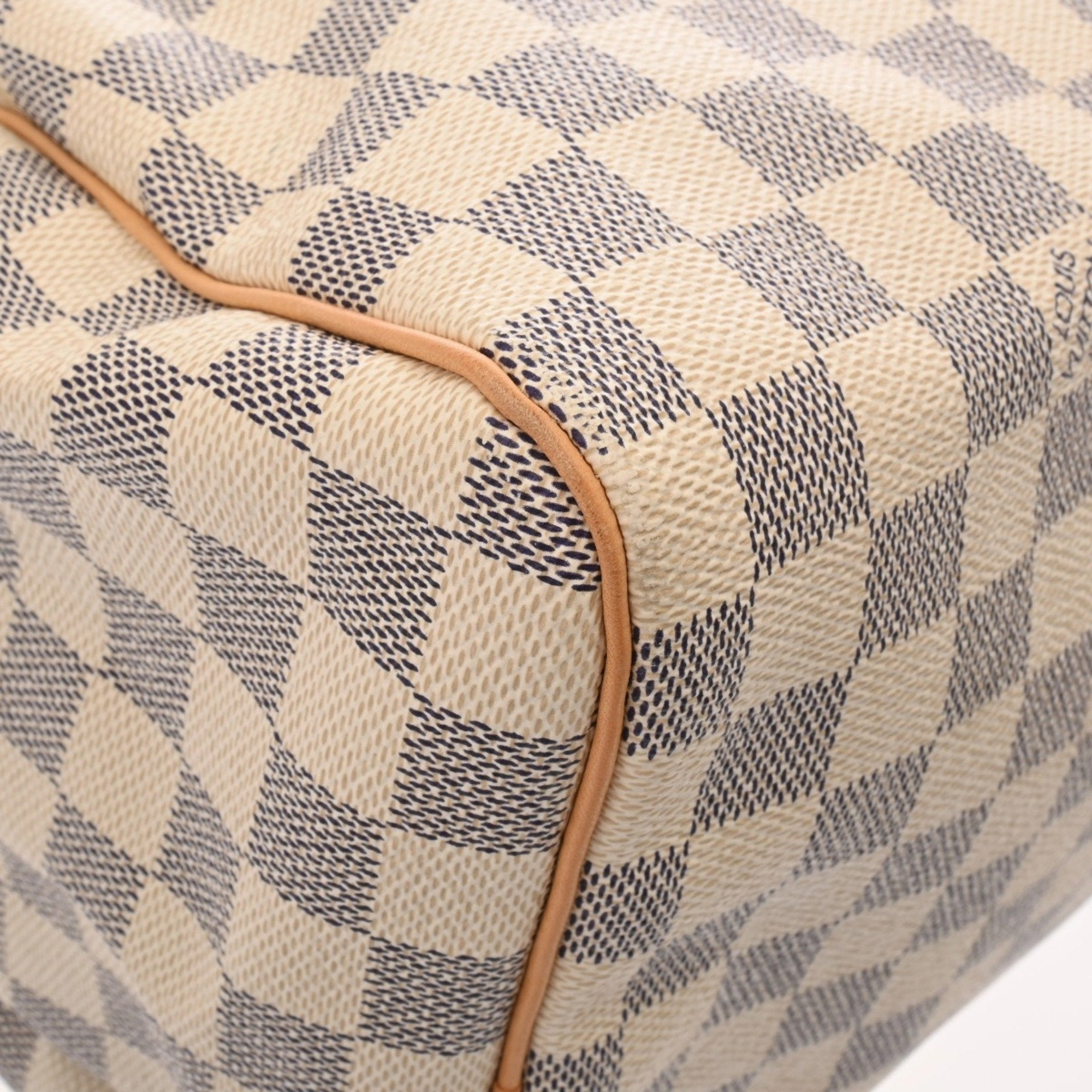 Louis Vuitton  Damier Azur Canvas Handbag (Pre-Owned)