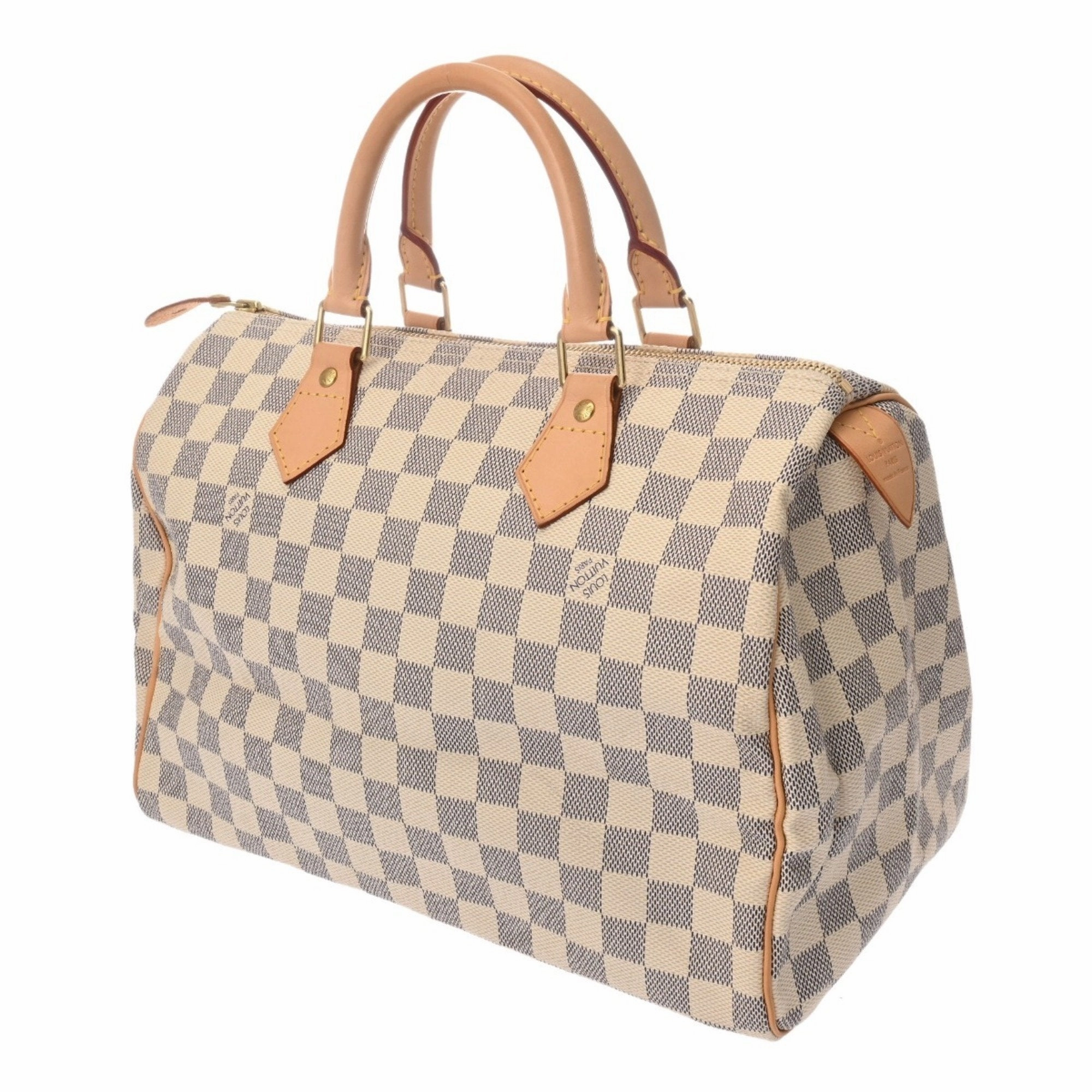 Louis Vuitton  Damier Azur Canvas Handbag (Pre-Owned)