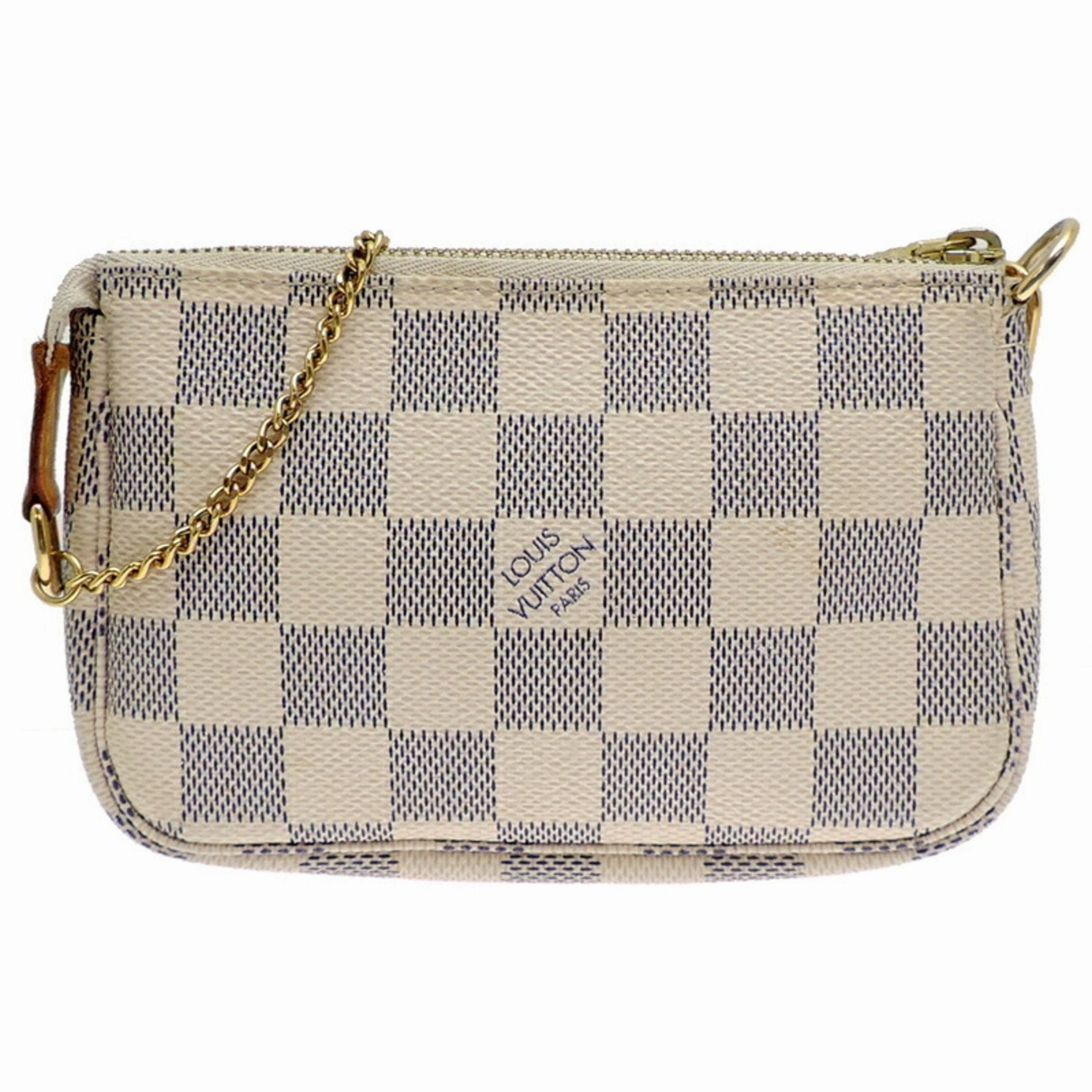 Louis Vuitton Damier Azur Pochette Pouch (Pre-Owned)