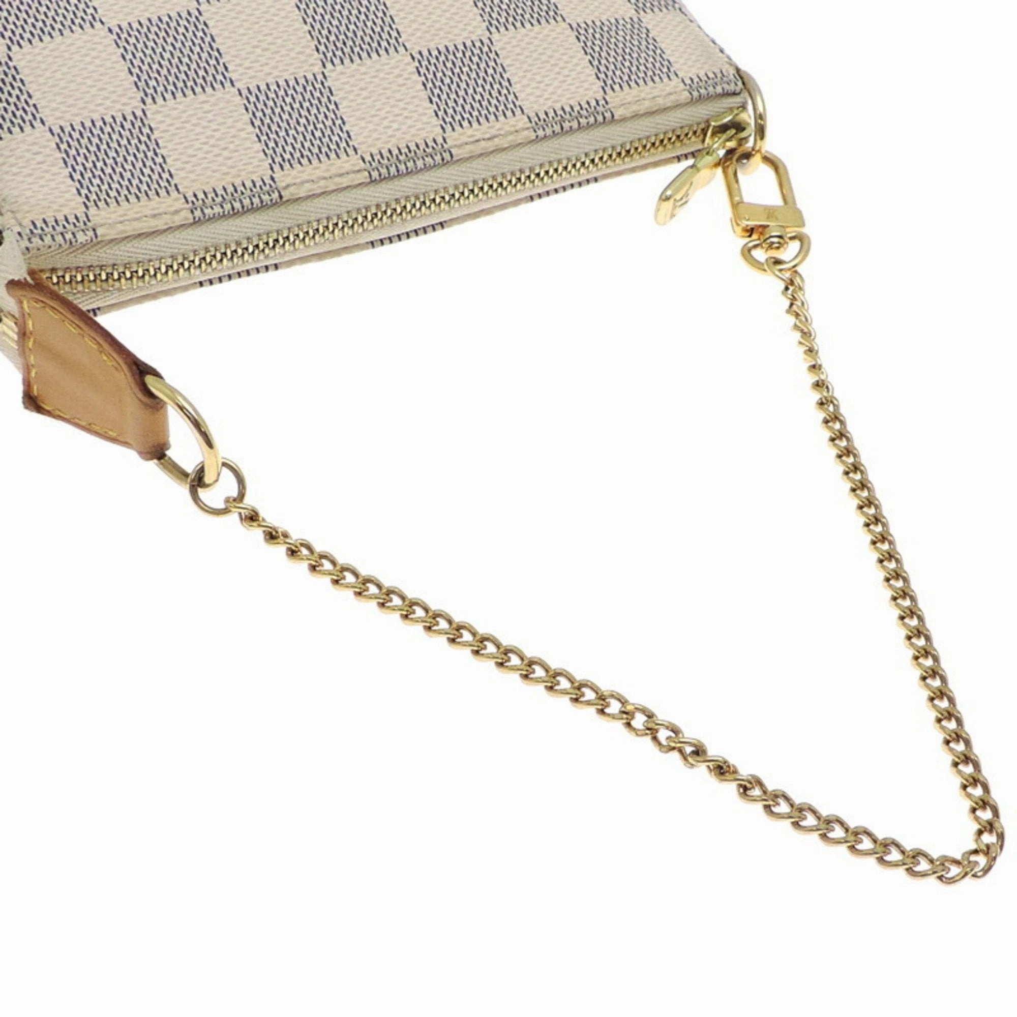 Louis Vuitton Damier Azur Pochette Pouch (Pre-Owned)