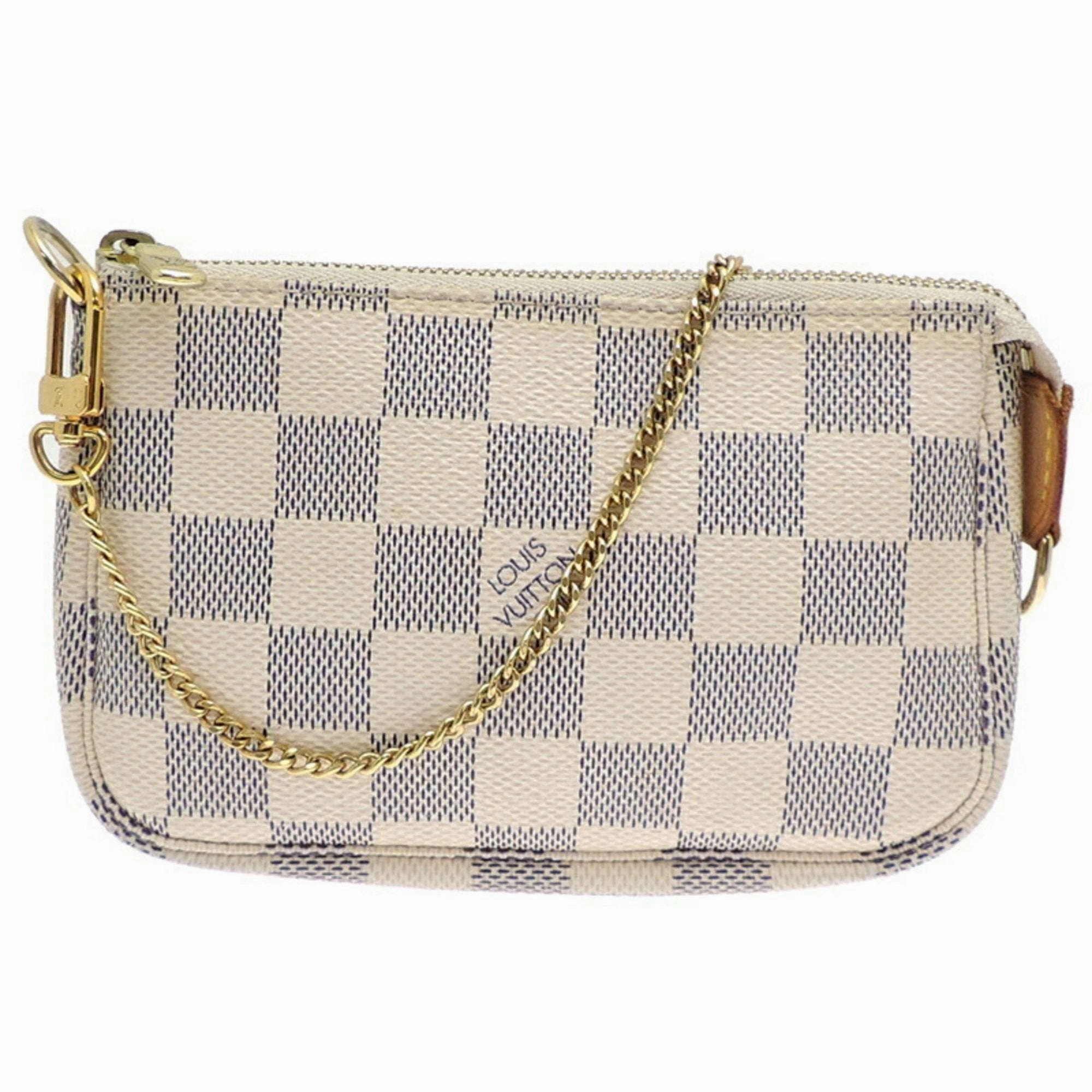 Louis Vuitton Damier Azur Pochette Pouch (Pre-Owned)