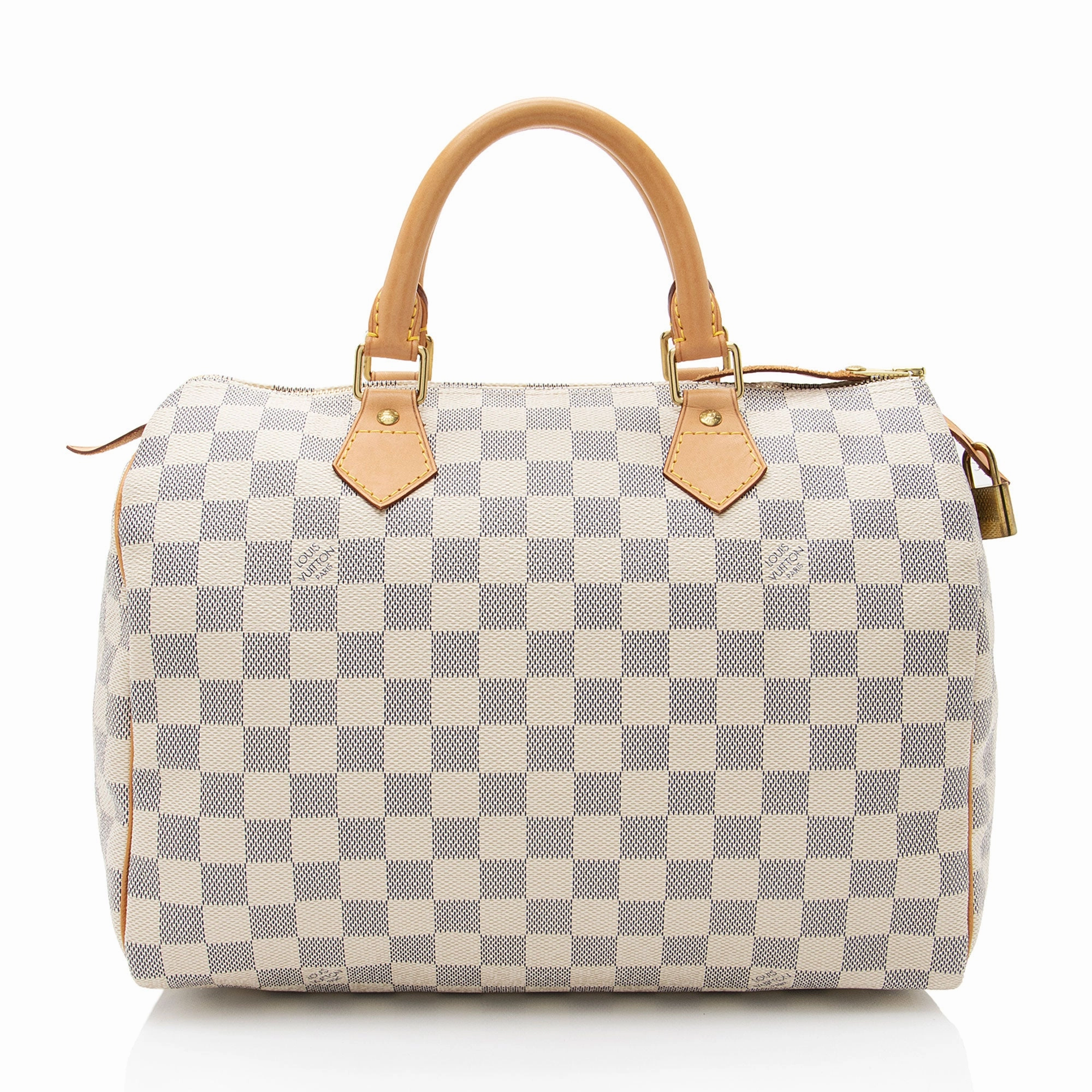 Louis Vuitton Damier Azur Speedy 30 Satchel