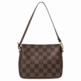 Louis Vuitton Damier Canvas Ebene Damier Canvas Handbag Pouch (Pre-Owned)