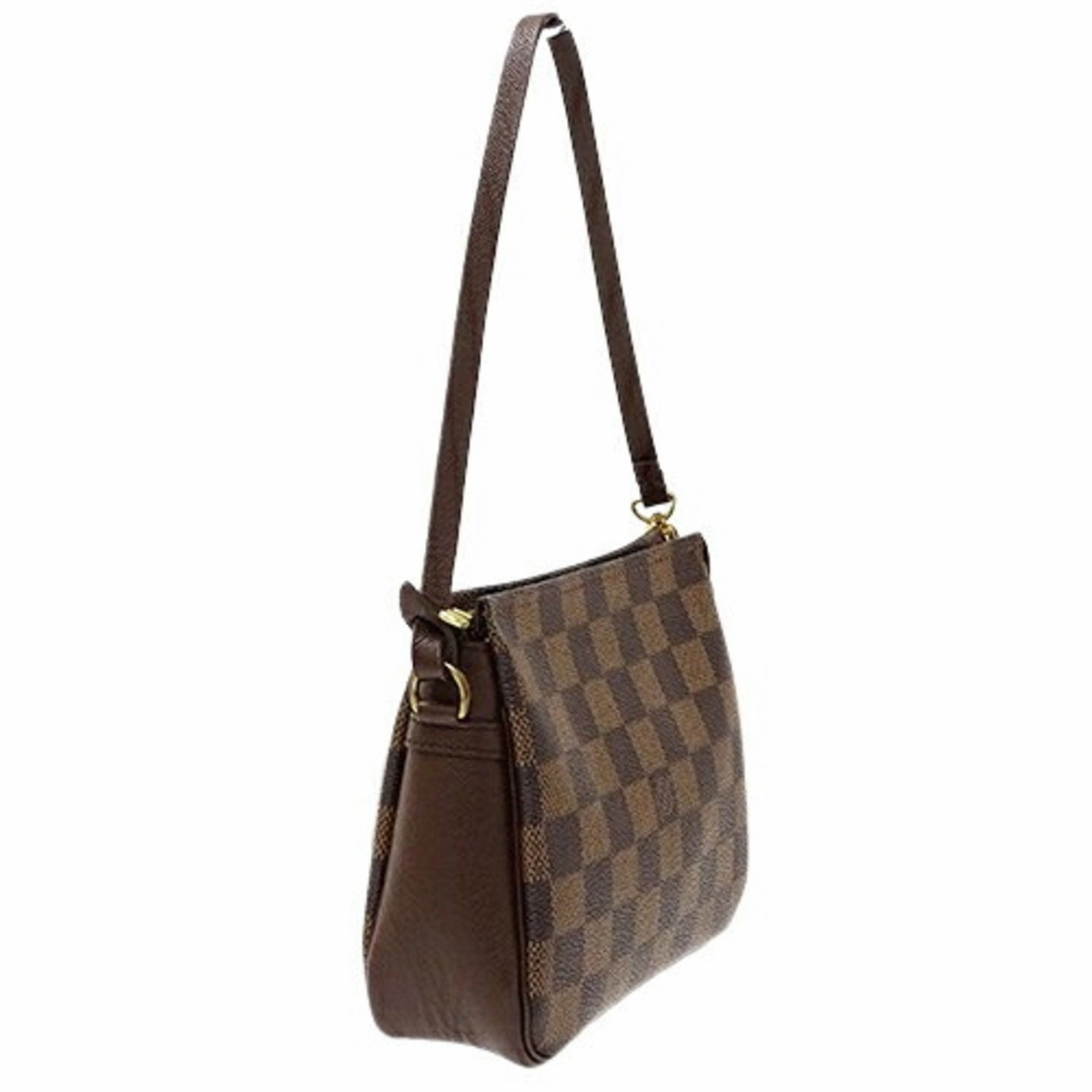 Louis Vuitton Damier Canvas Ebene Damier Canvas Handbag Pouch (Pre-Owned)