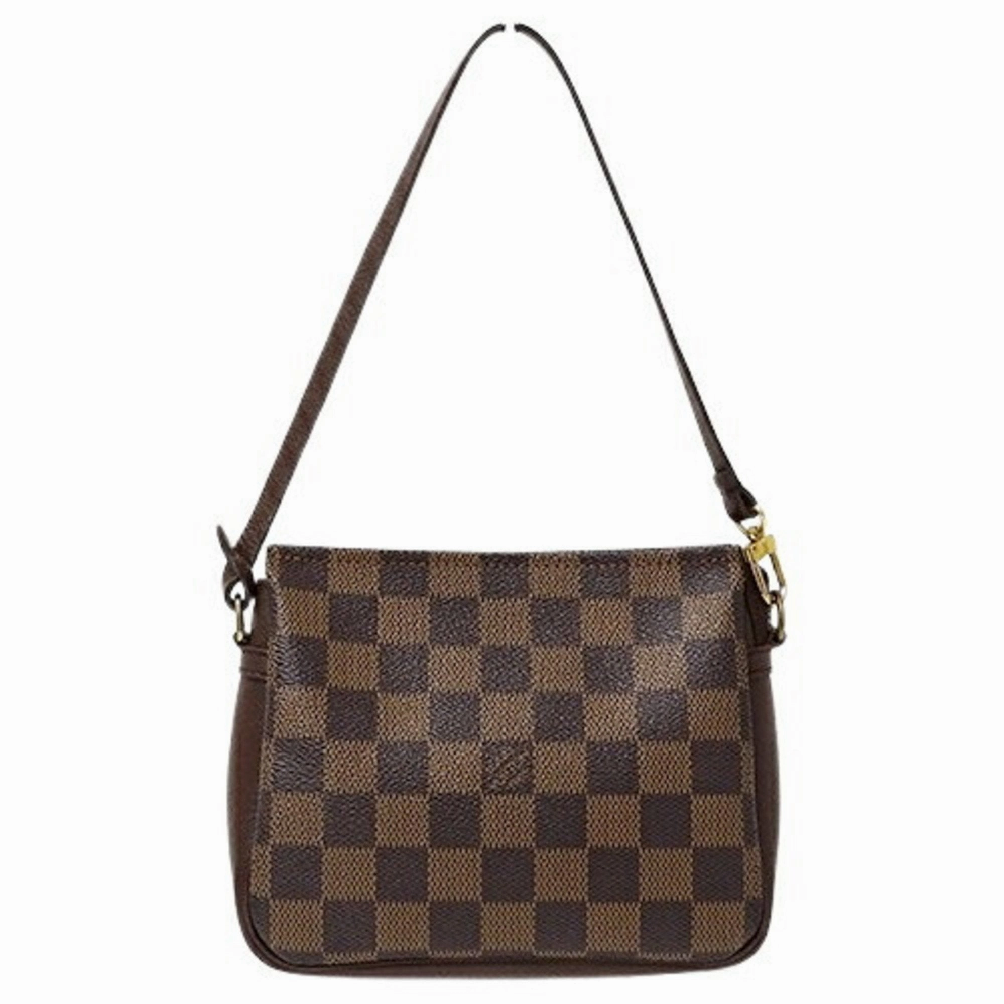 Louis Vuitton Damier Canvas Ebene Damier Canvas Handbag Pouch (Pre-Owned)