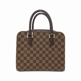 Louis Vuitton Damier Damier Canvas Ebene Damier Canvas Handbag (Pre-Owned)