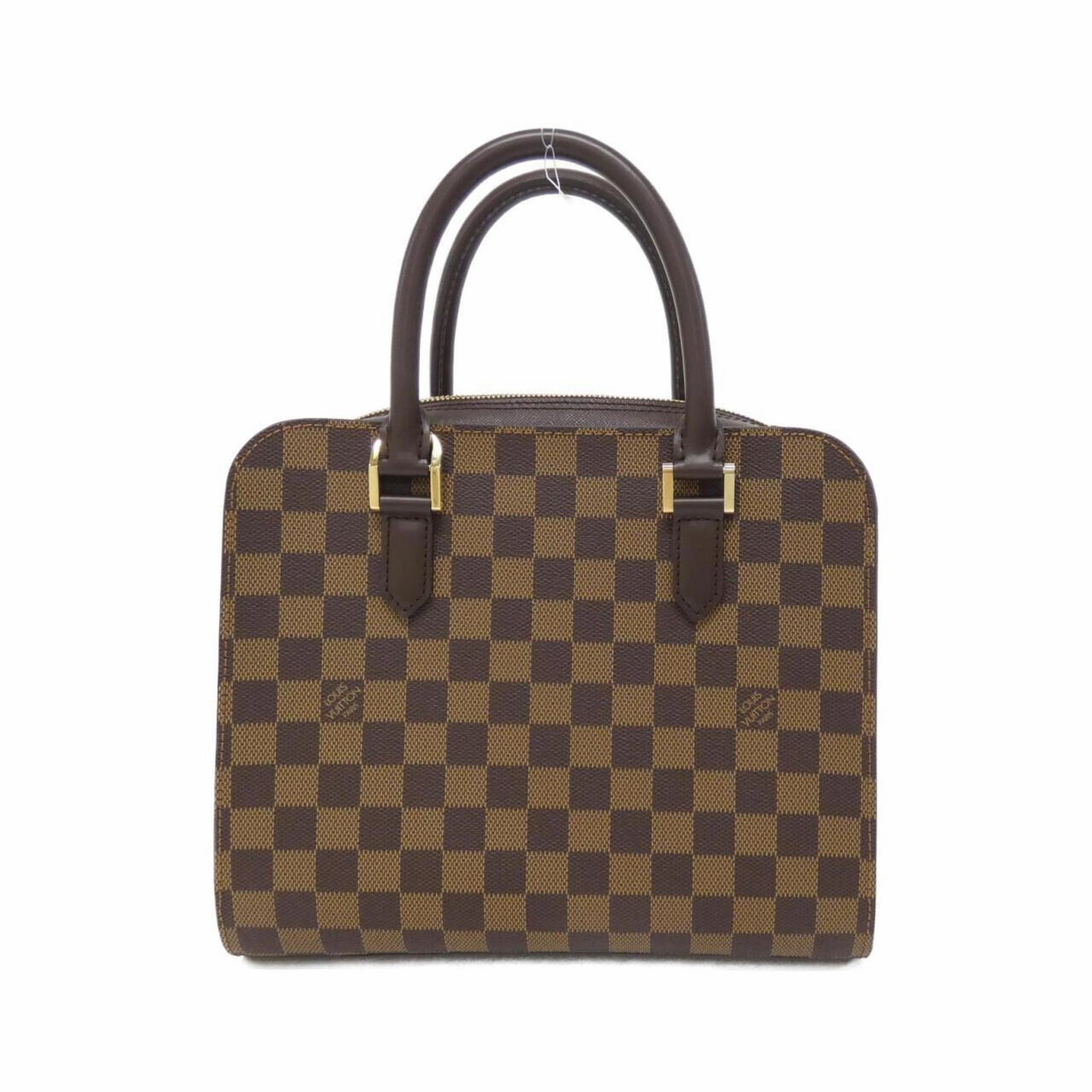 Louis Vuitton Damier Damier Canvas Ebene Damier Canvas Handbag (Pre-Owned)