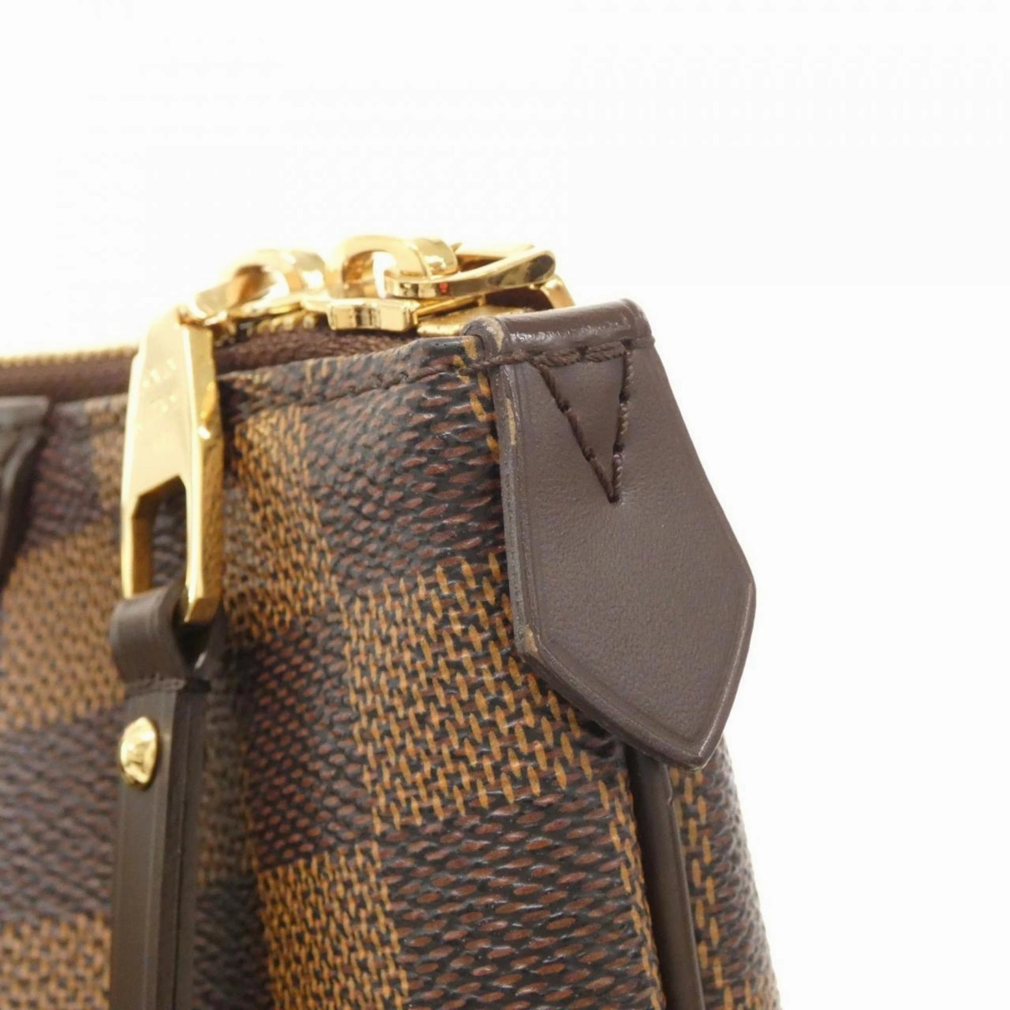 Louis Vuitton Damier Damier Canvas Ebene Damier Canvas Handbag (Pre-Owned)